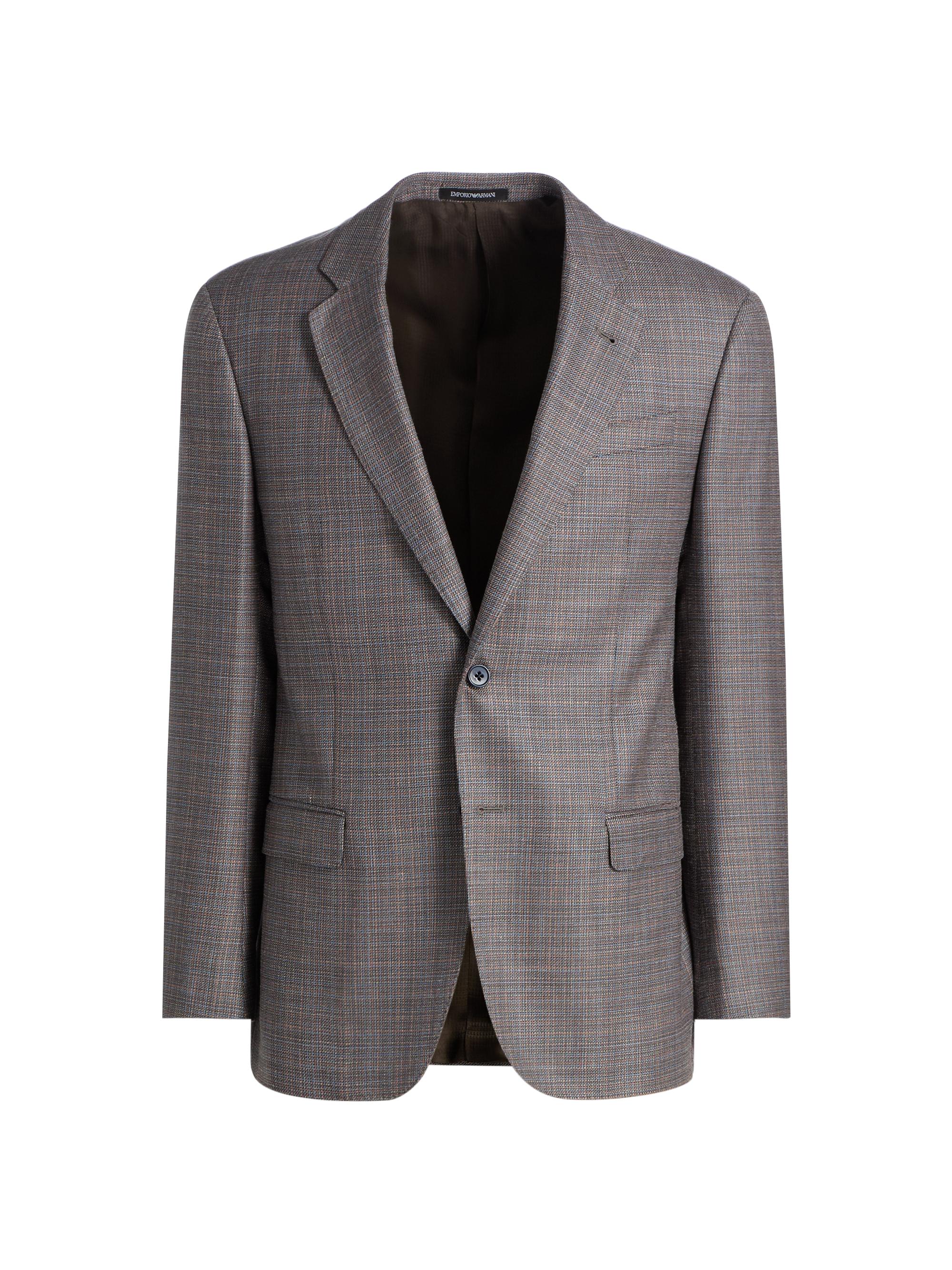 Woven Wool-Silk-Linen Sport Coat