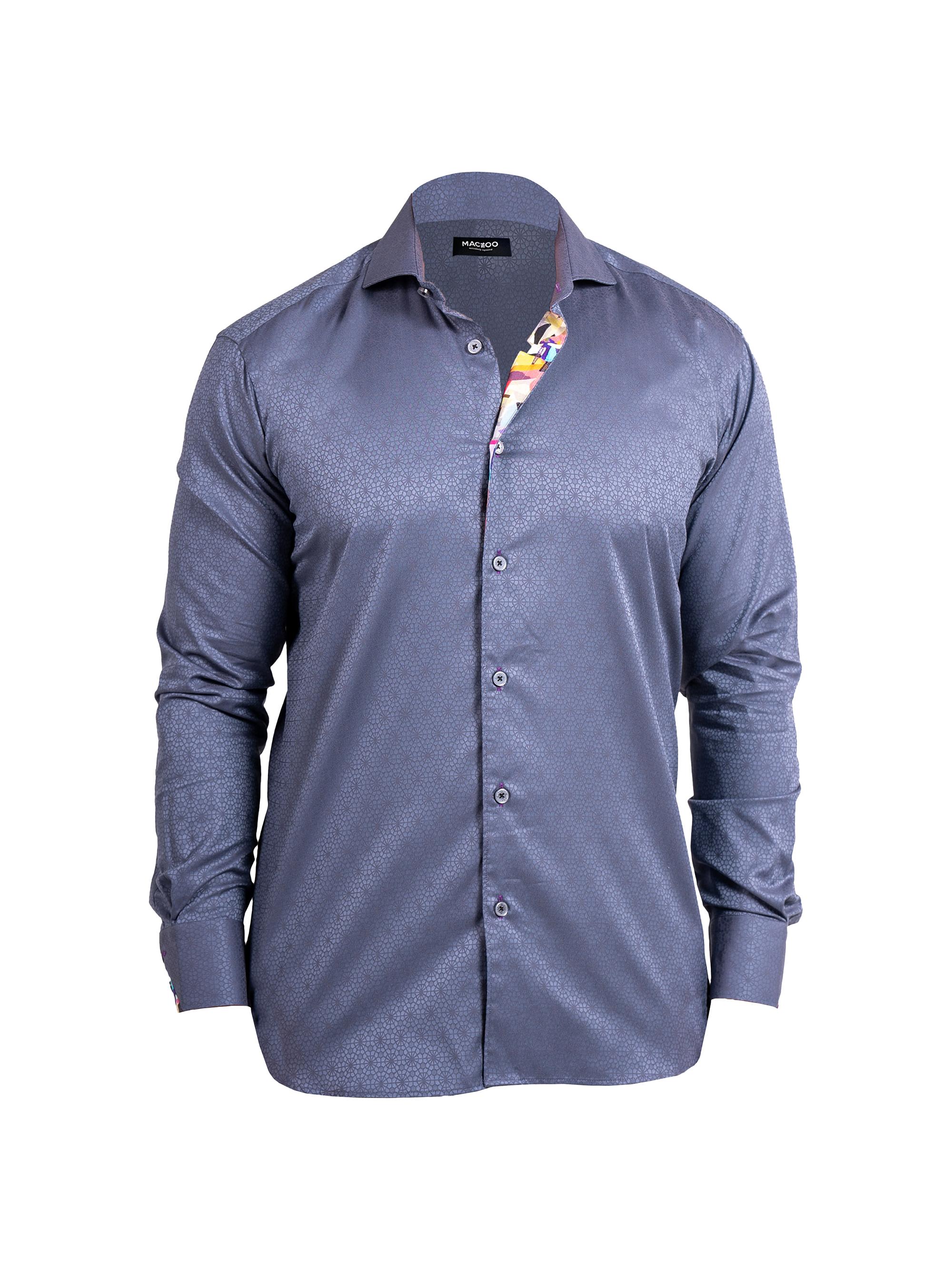 Maceoo Men's Einstein Ascension Shirt - Grey