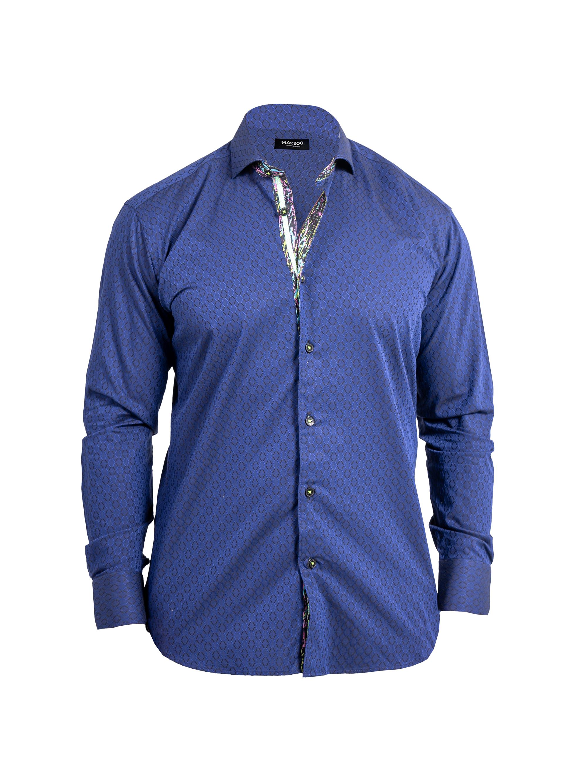 Maceoo Men's Einstein Ascension Shirt - Blue