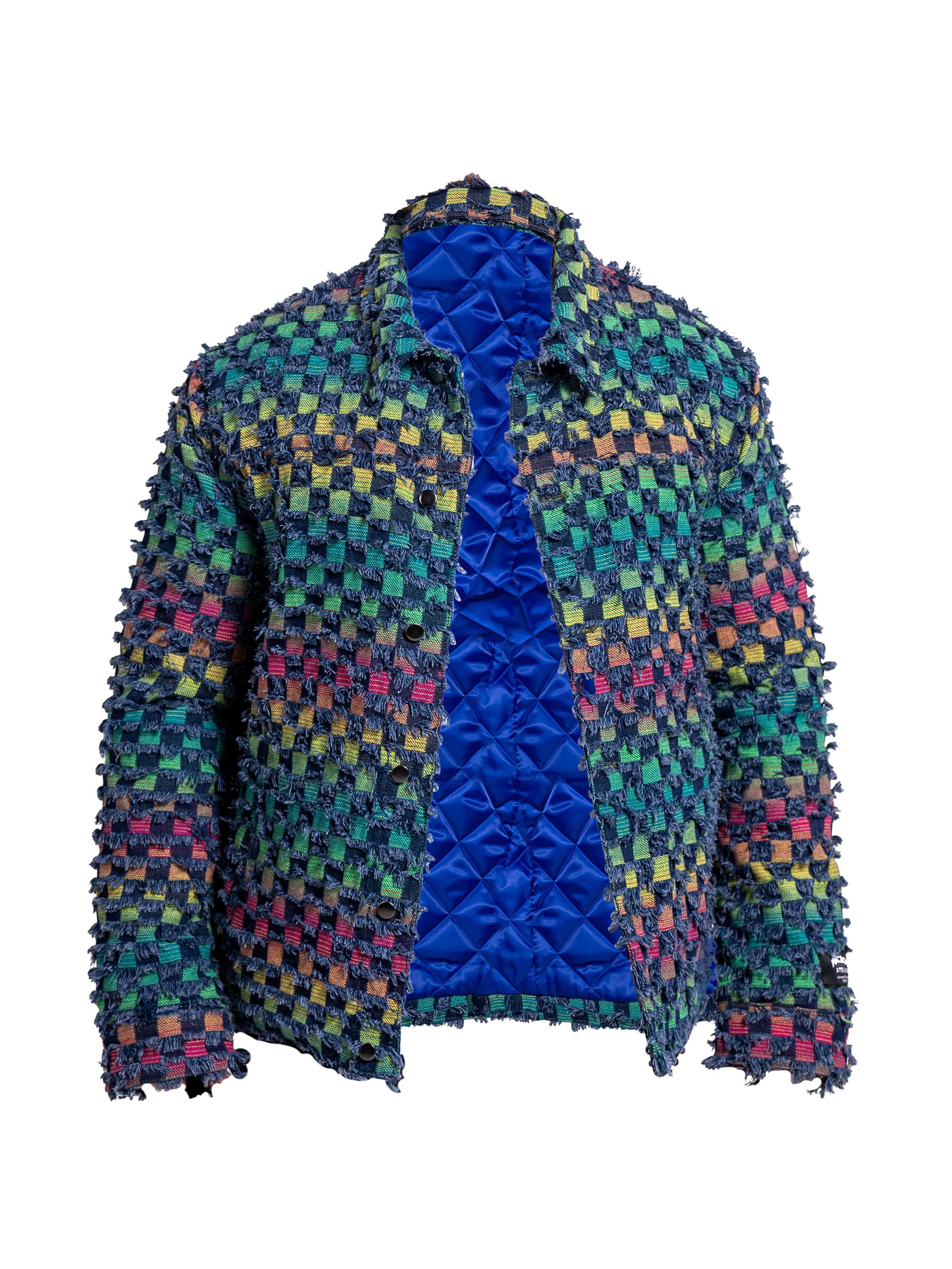 Maceoo Men's Ascension Denim Jacket - Multicolored