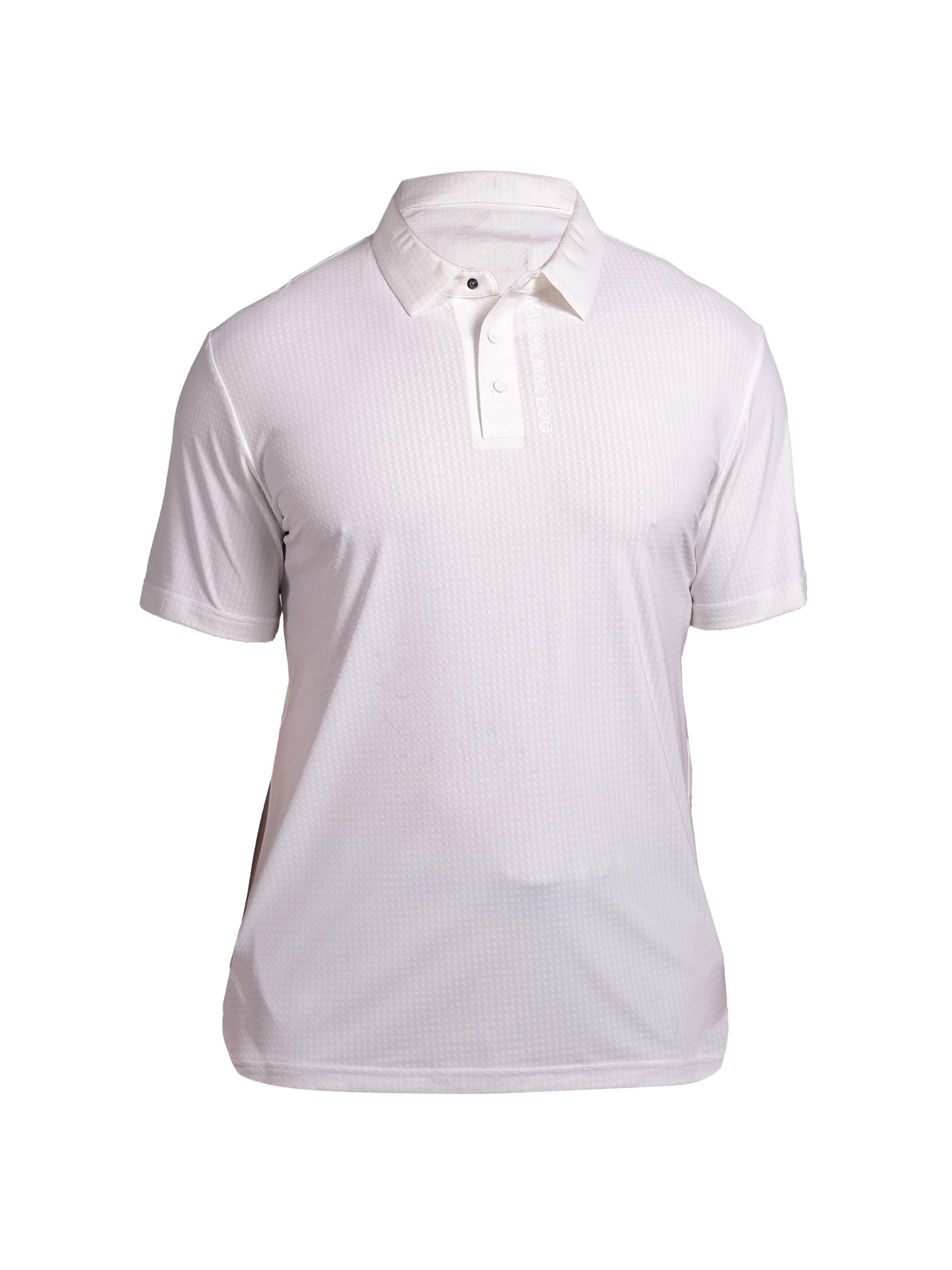 Maceoo Men's Ascension Polo Shirt - White