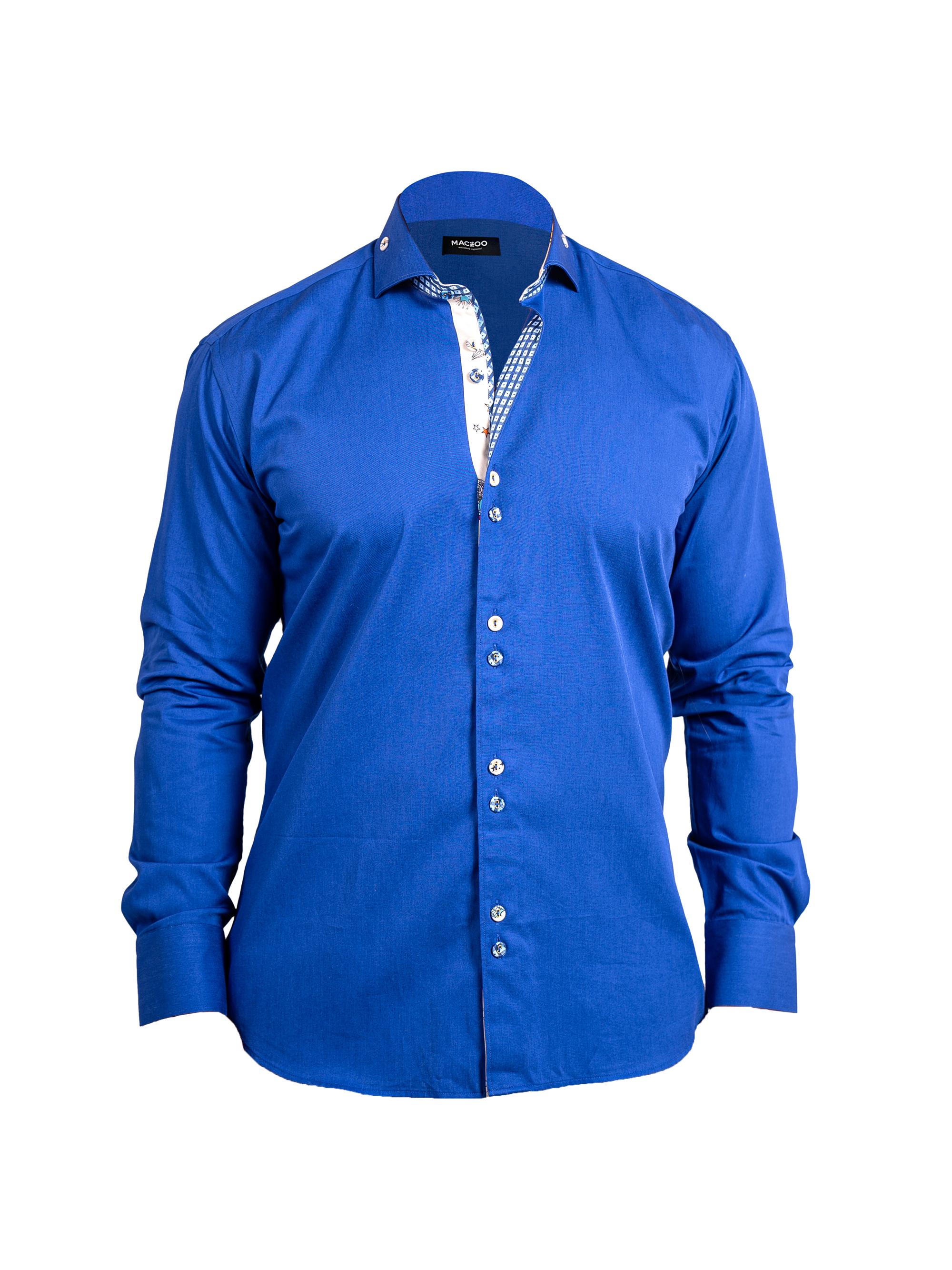 Maceoo Men's Einstein Ascension Shirt - Blue