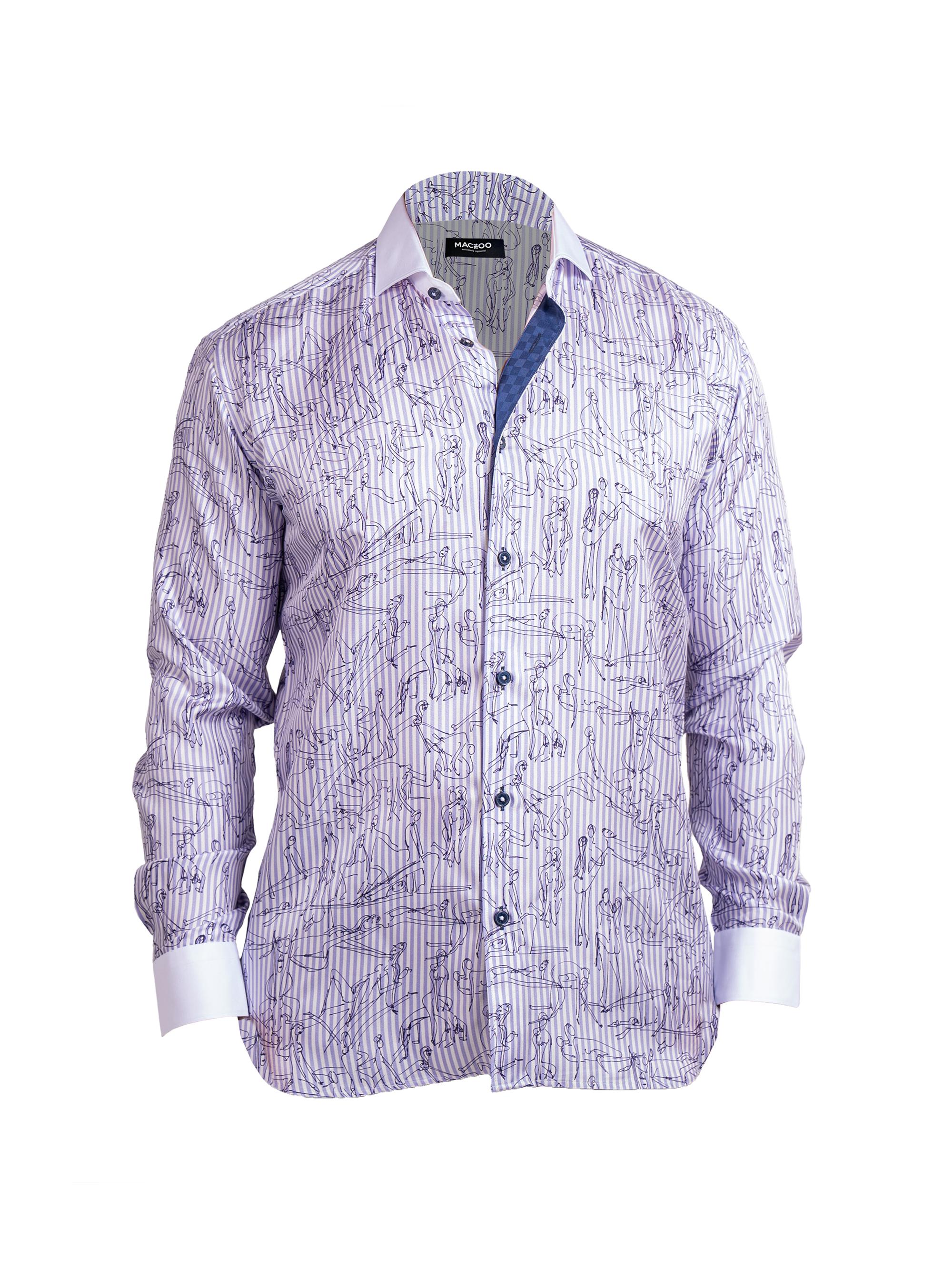 Maceoo Men's Einstein Ascension Shirt - White