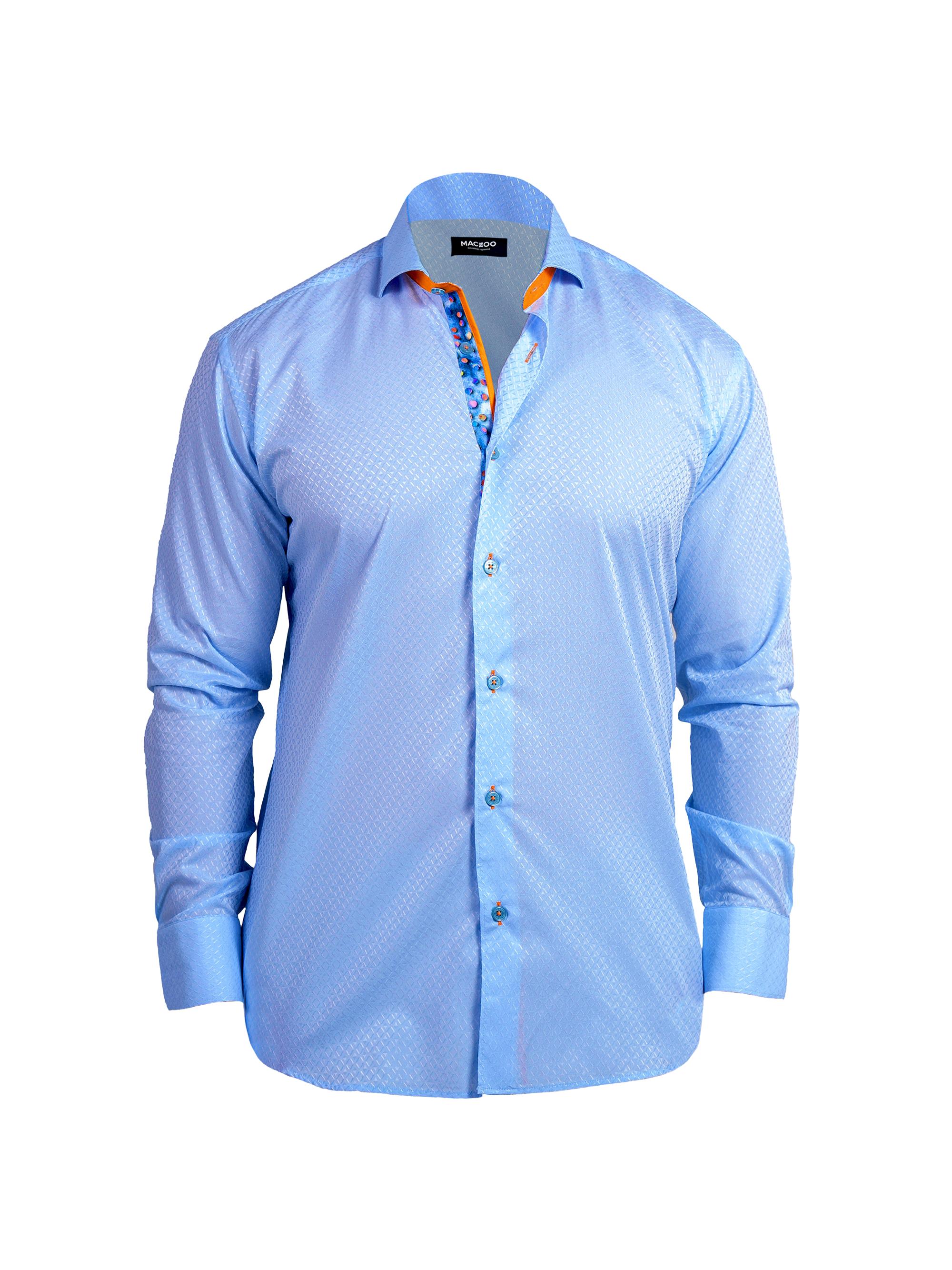 Maceoo Men's Einstein Ascension Shirt - Blue