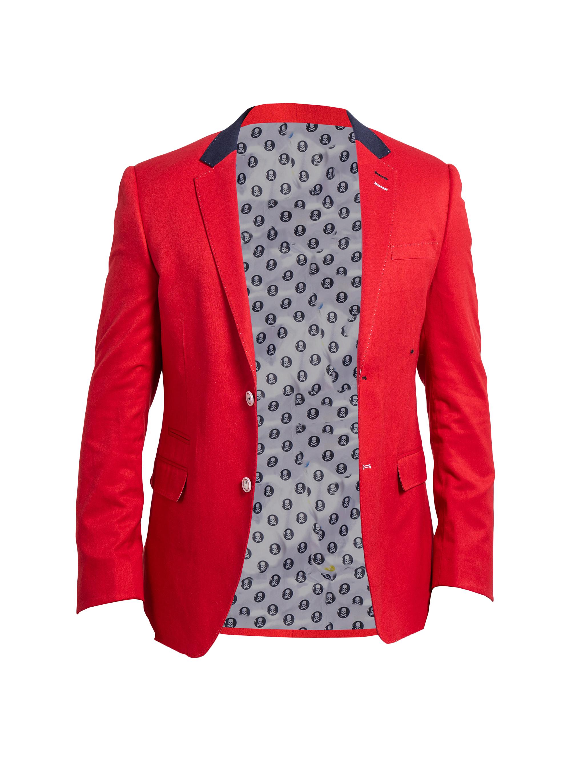 Maceoo Men's Socrate Evo Ascension Blazer - Red