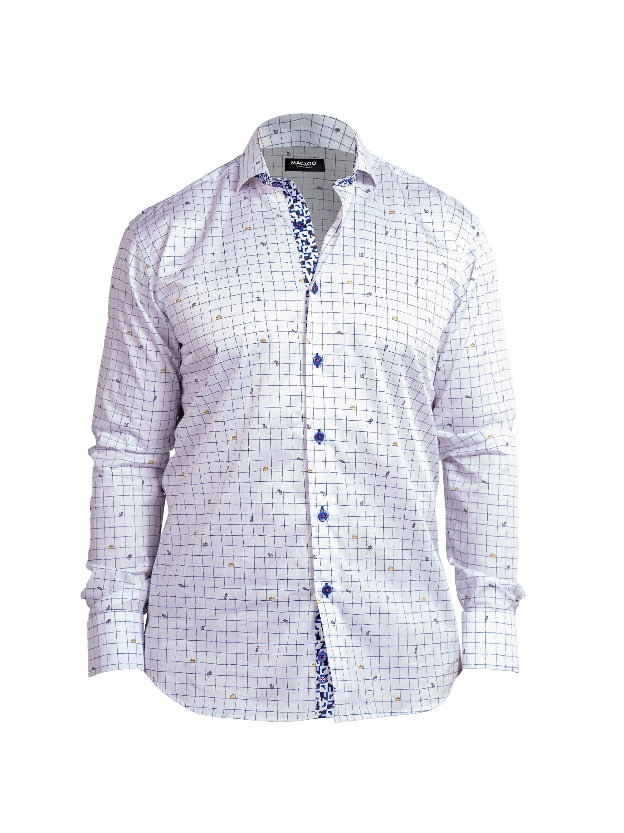 Maceoo Men's Einstein Ascension Shirt - White