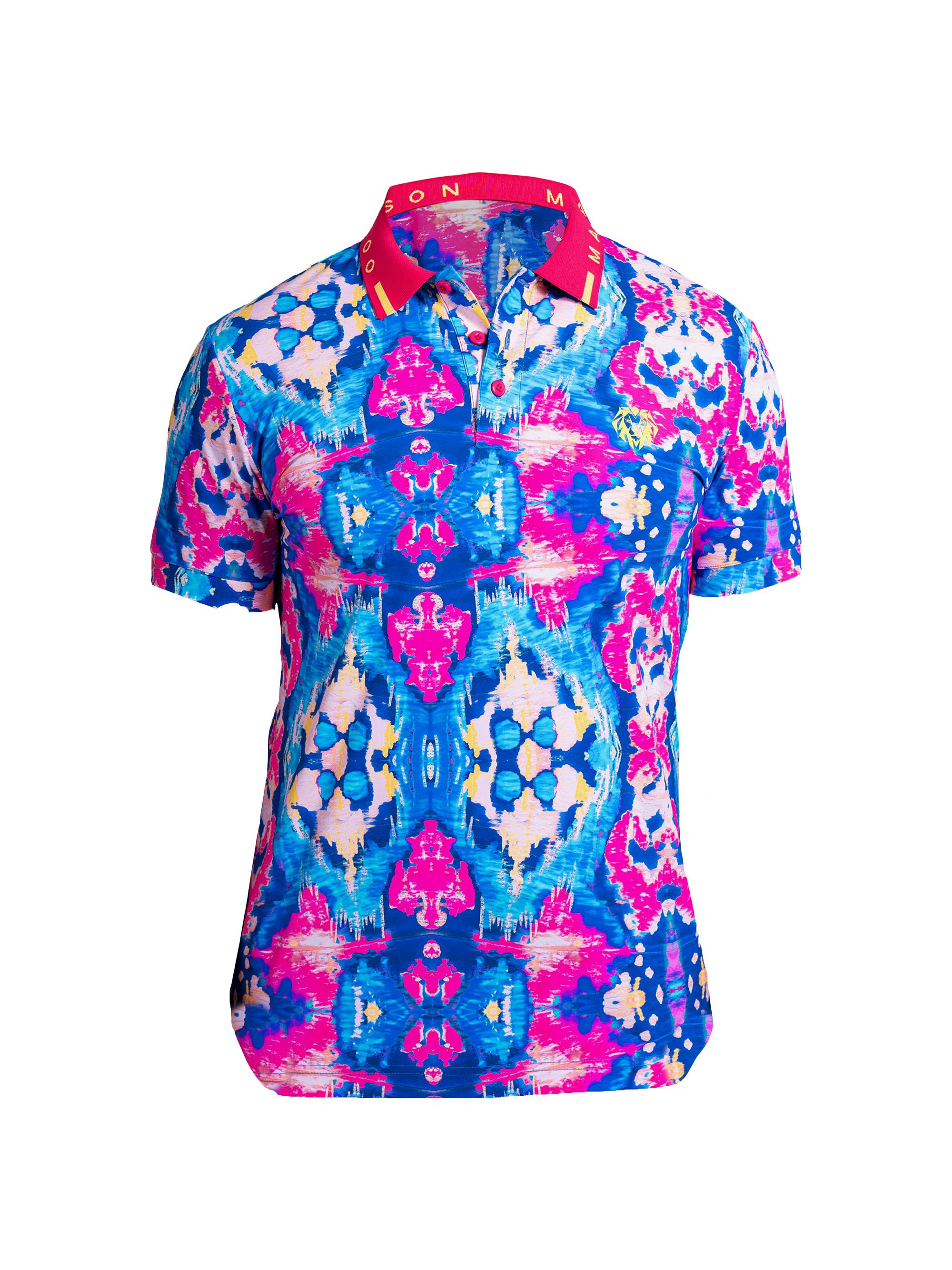 Maceoo Men's Ascension Polo Shirt - Multicolored
