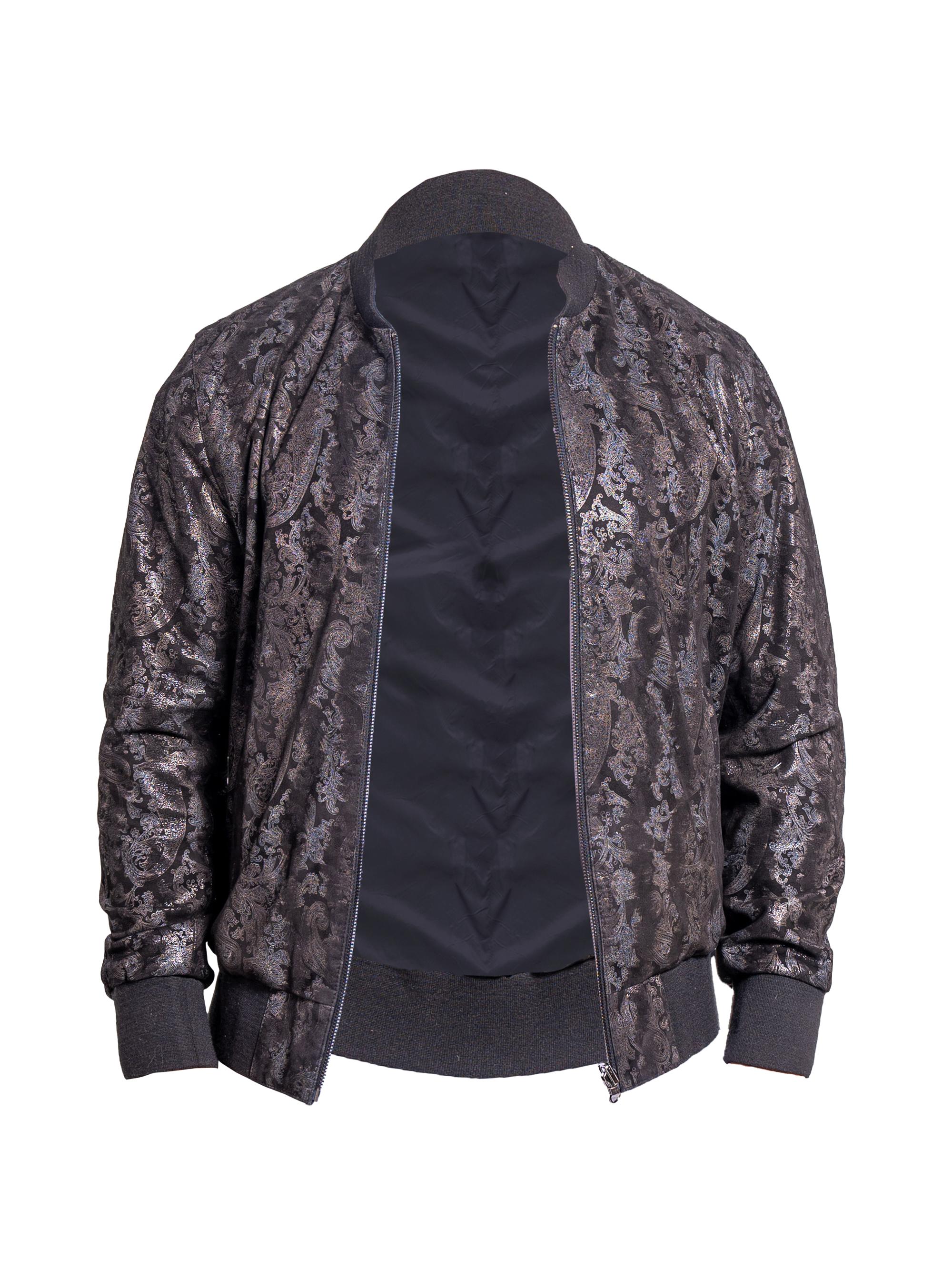 Maceoo Men's Ascension Leather Jacket - Black