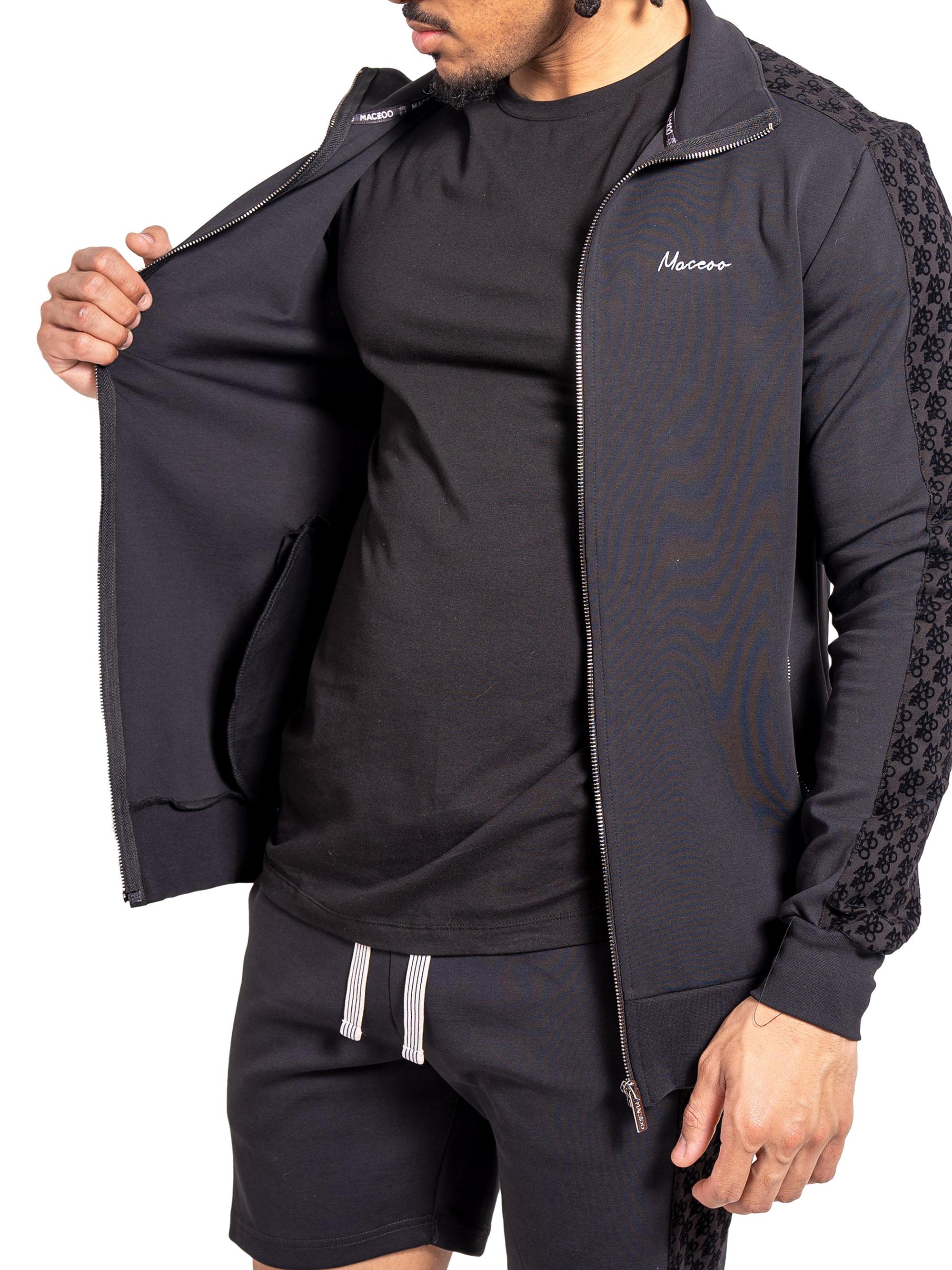 Maceoo Men's Zipper Ascension Jacket - Black