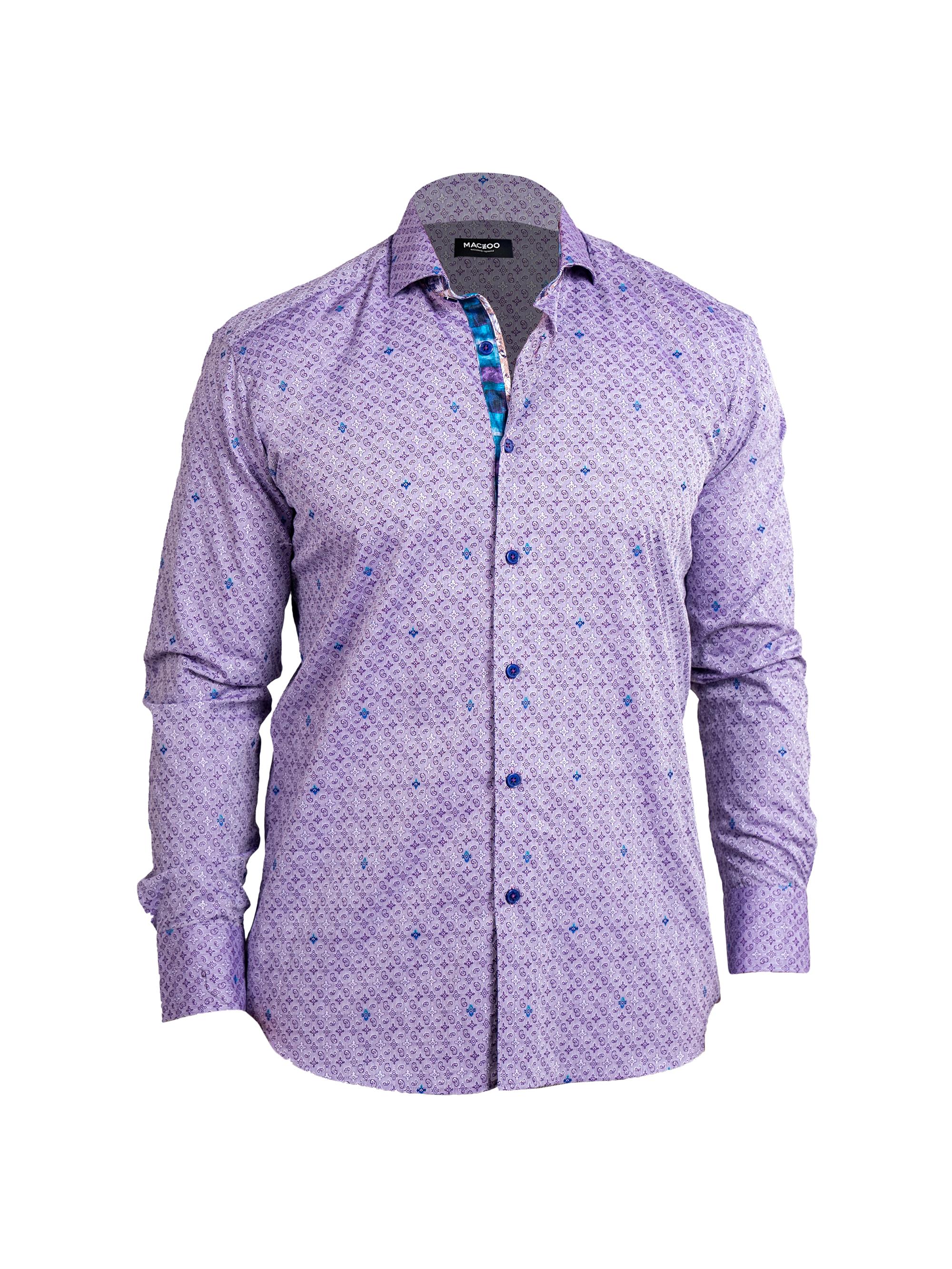 Maceoo Men's Einstein Ascension Shirt - Purple