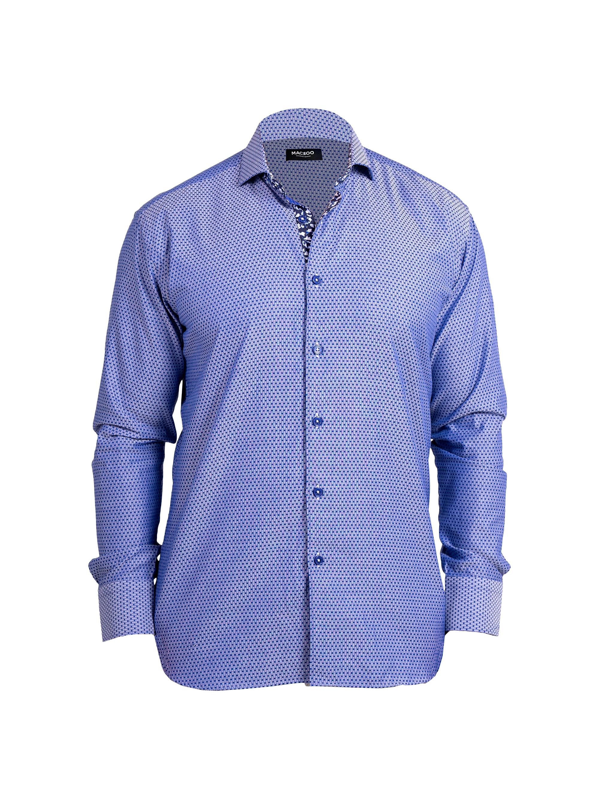 Maceoo Men's Einstein Ascension Shirt - Blue