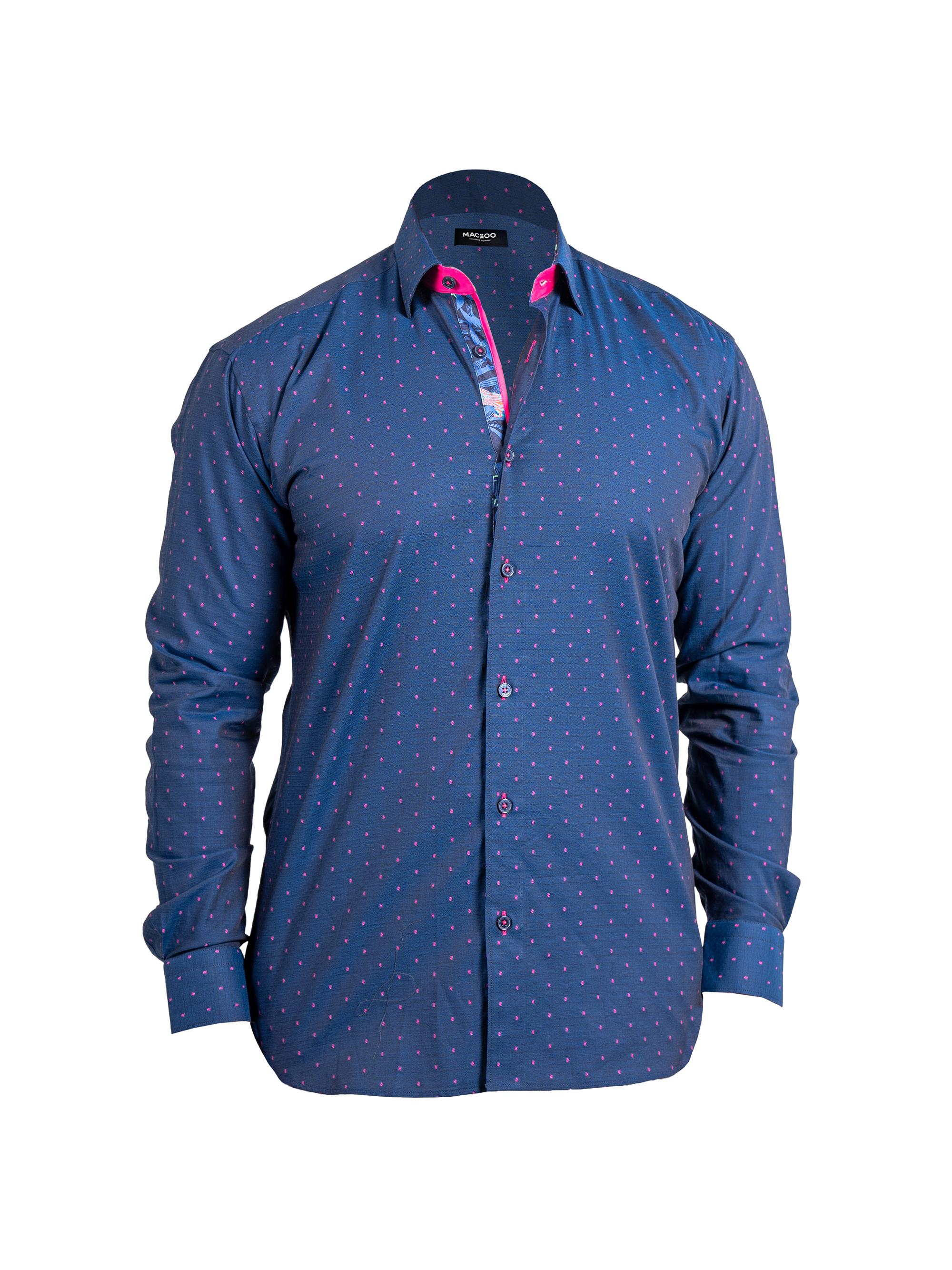 Maceoo Men's Fibonacci Ascension Shirt - Blue