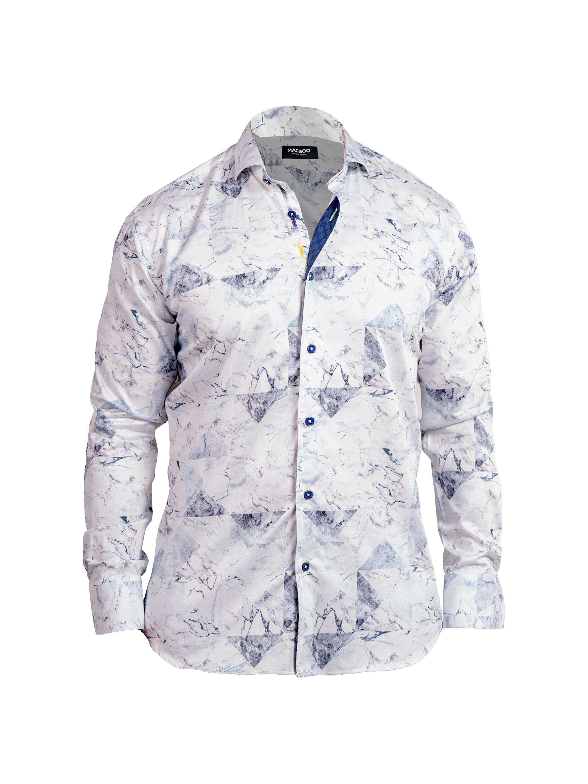 Maceoo Men's Einstein Ascension Shirt - White