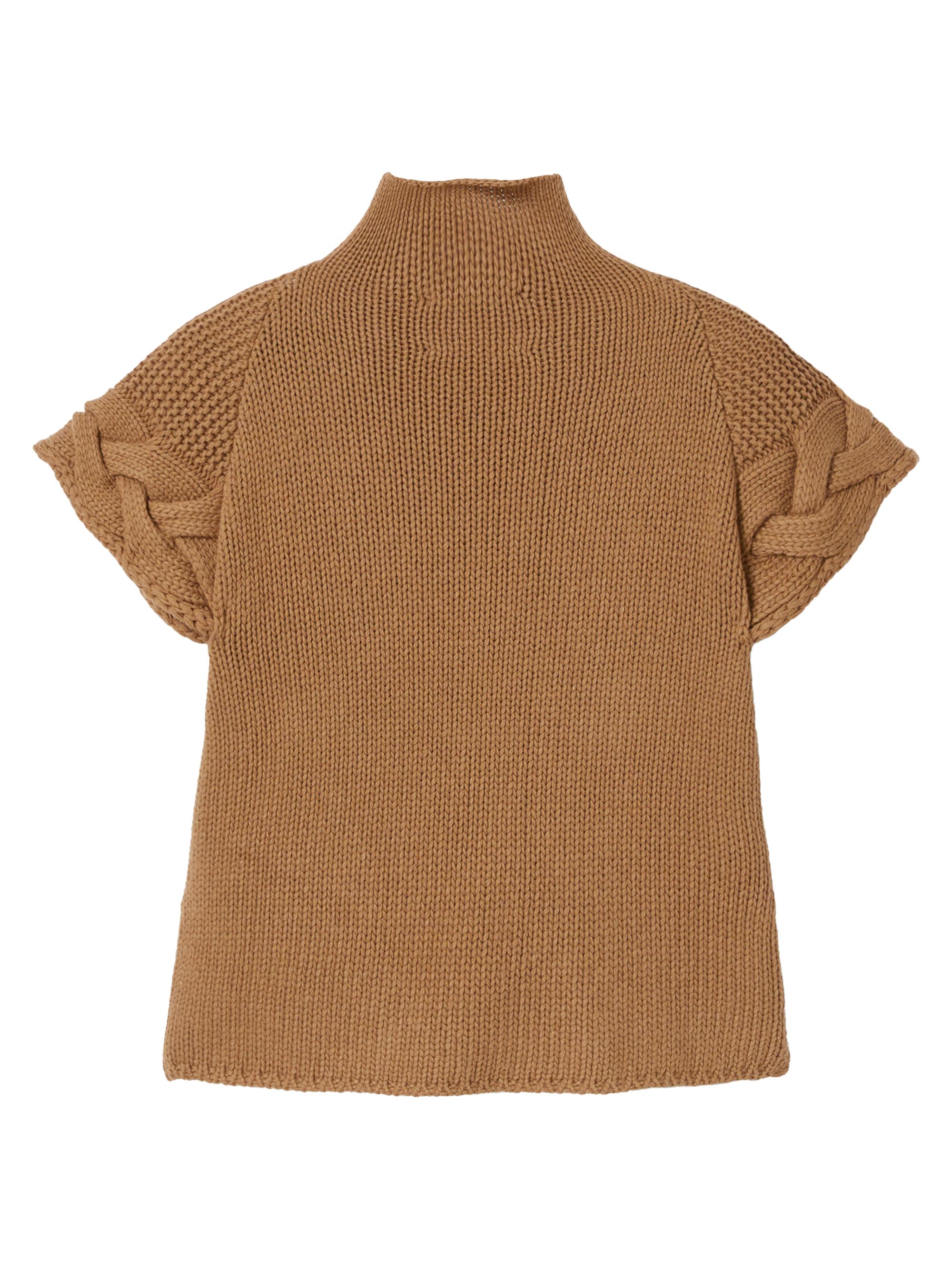 La DoubleJ Women's Portrait Sweater - Solid Brown | Thumbnail 2