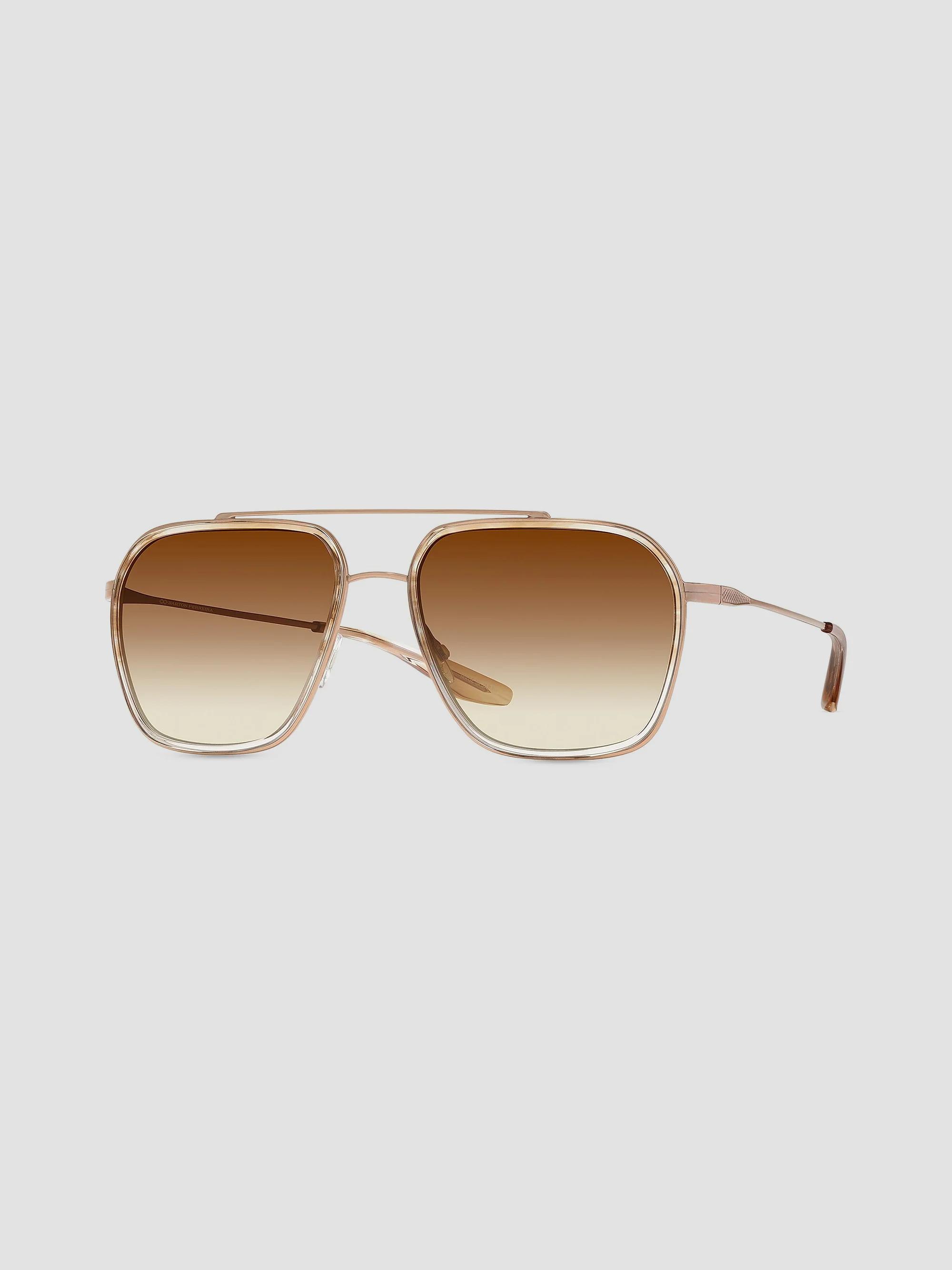 Barton Perreira Hartmann 58MM Aviator Sunglasses | Saks Fifth Avenue