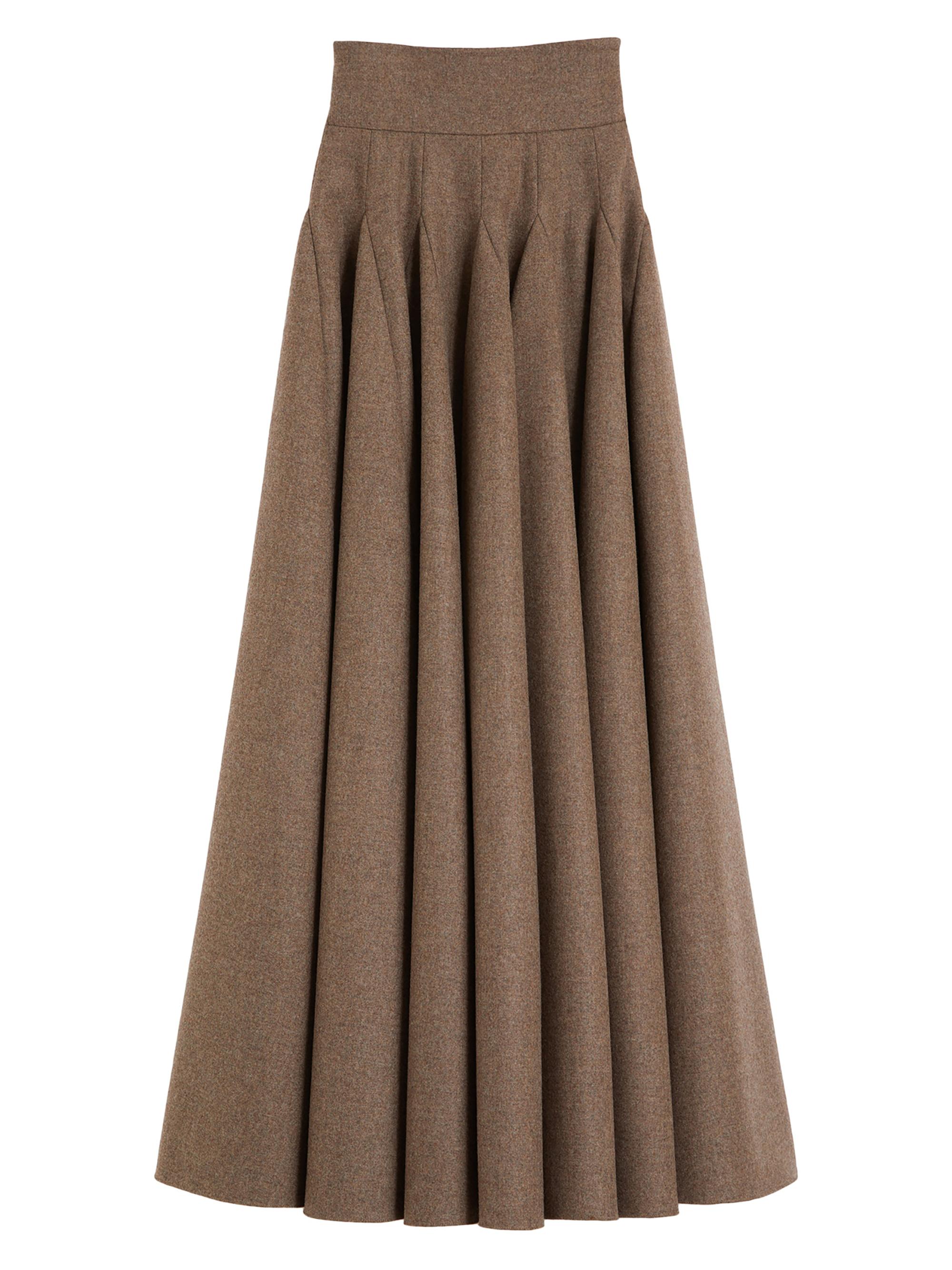 Max Mara Pleated Taffeta Skirt | Saks Fifth Avenue