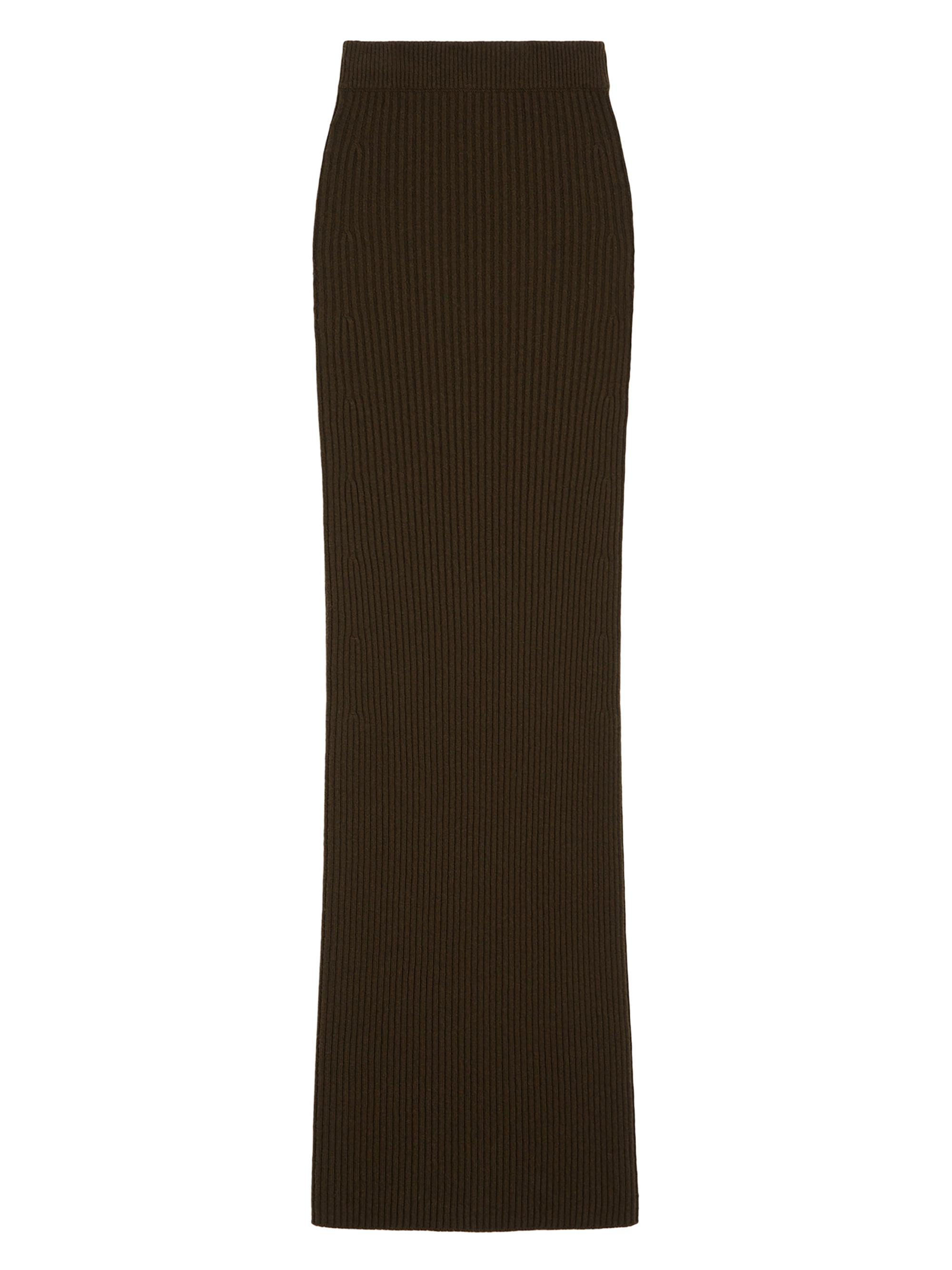 Max Mara Women's Wool and Cashmere Pencil Skirt - Moss Green