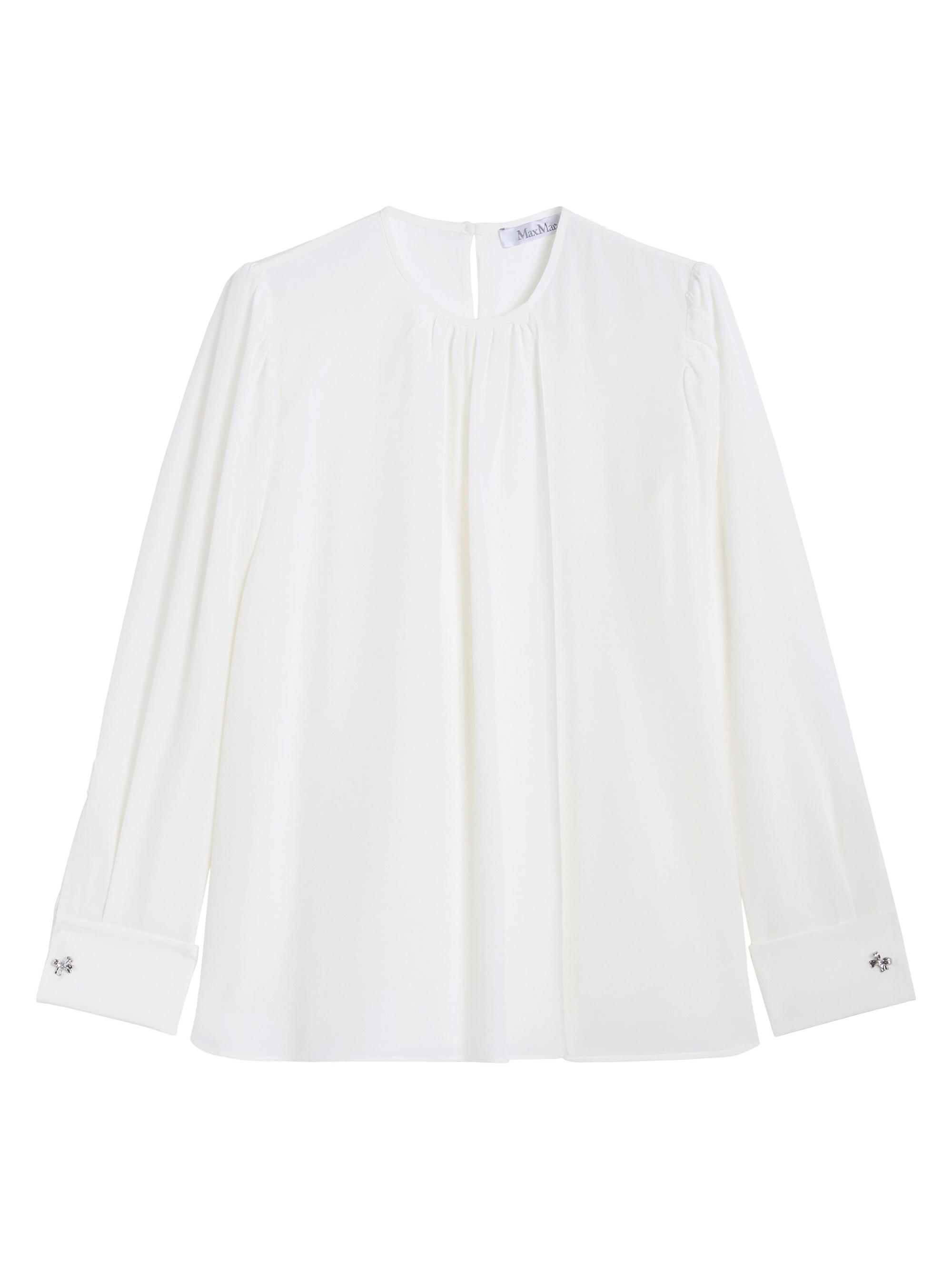 Max Mara Women's Silk Crepe De Chine Shirt - Silk