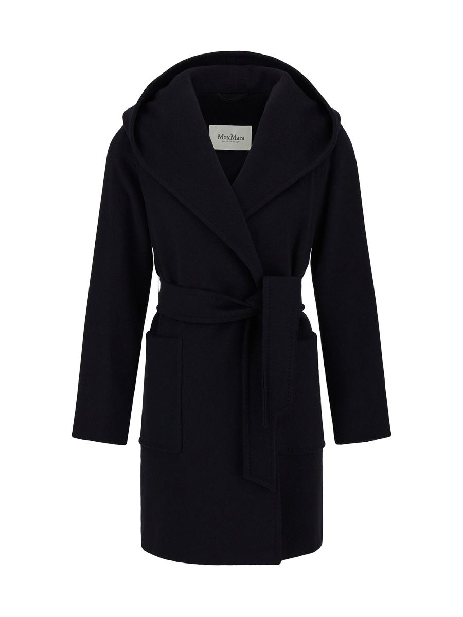Max Mara Women's Camel Robe Coat In Black