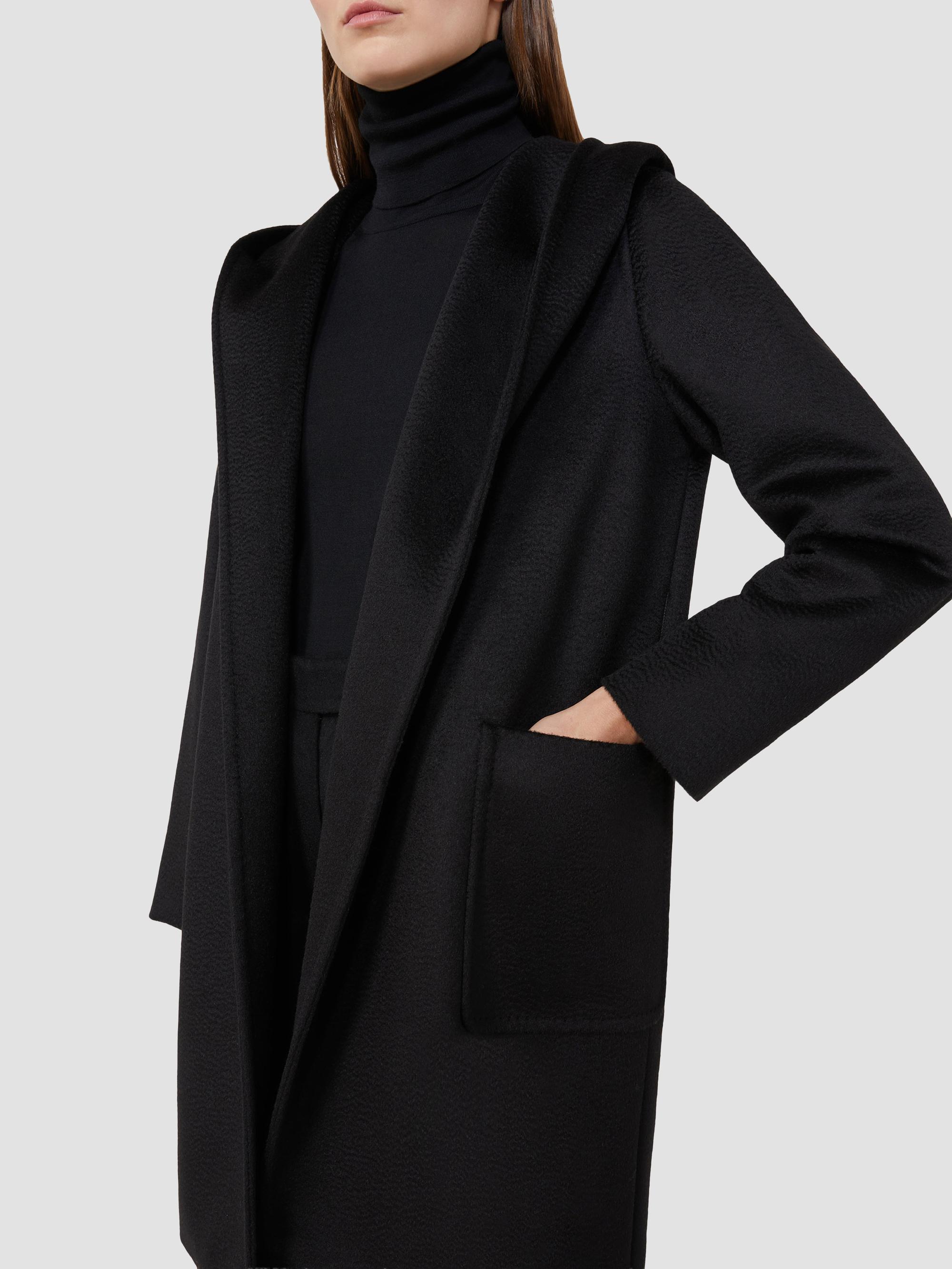 HAUTE コート【44】 Max Mara Rialto Camel Hair Hooded Wrap Coat | Saks Fifth Avenue