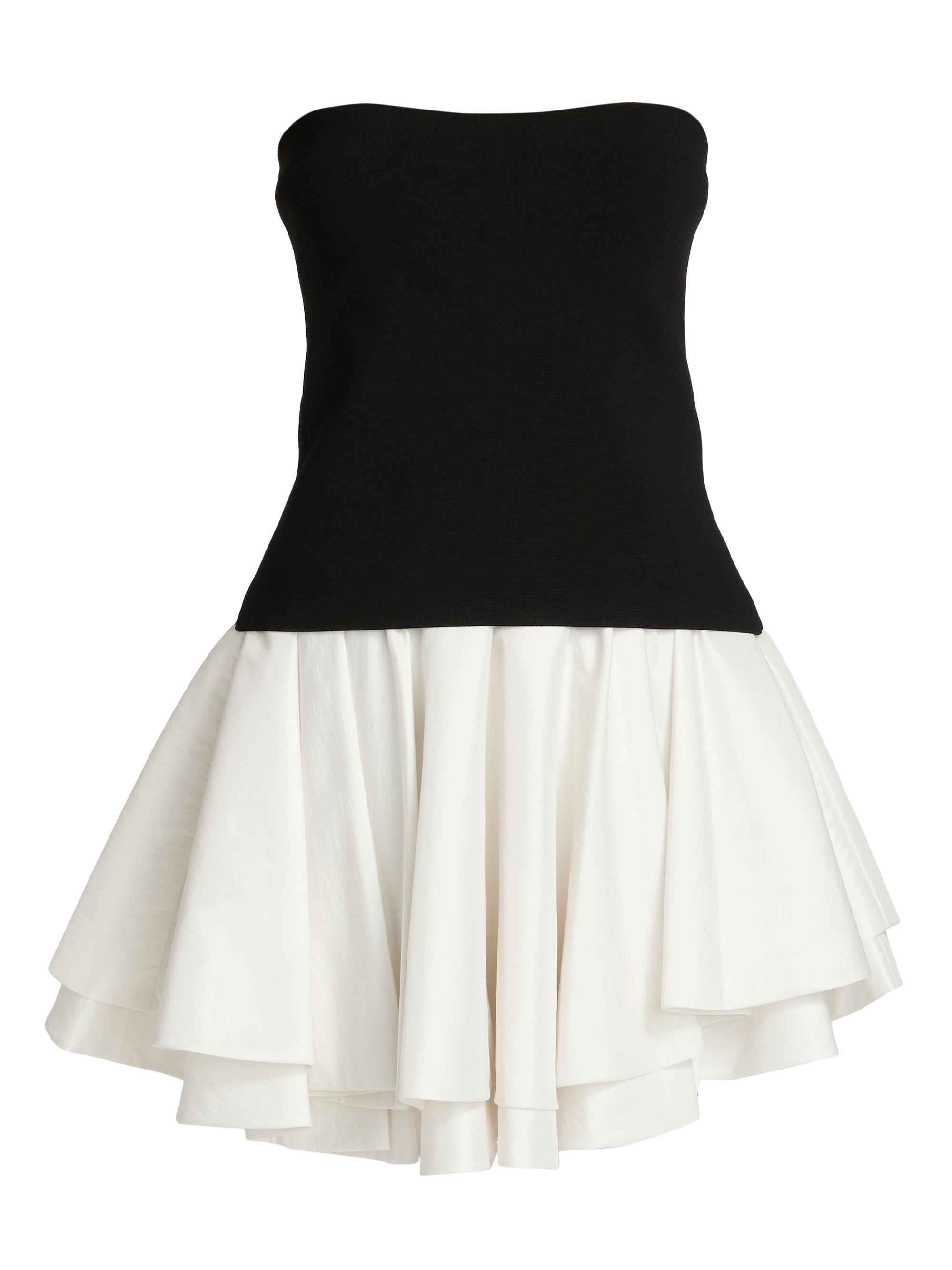 SIMKHAI Women's Isabelle Strapless Minidress - Black Multi