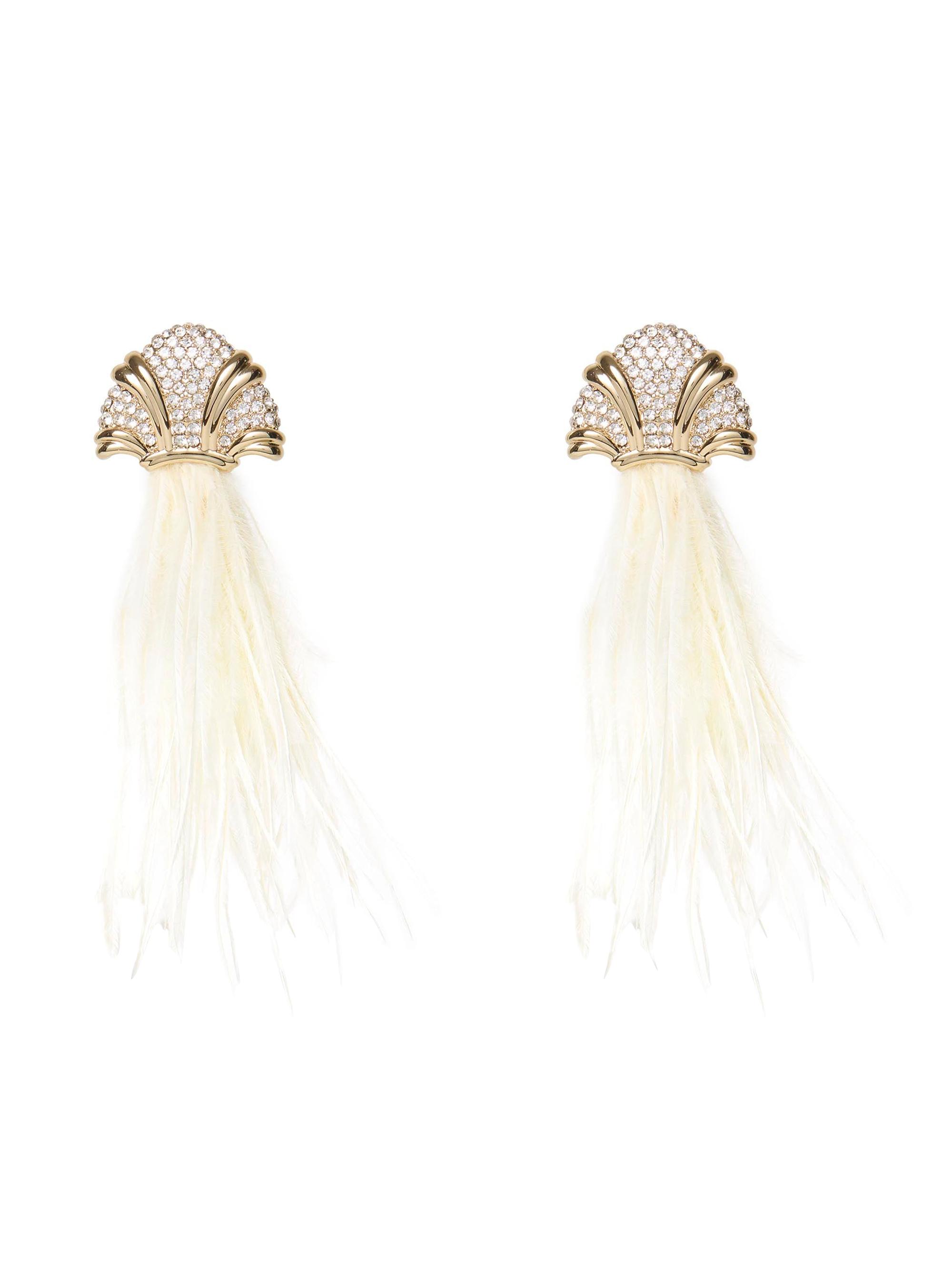 Lele Sadoughi Women's The Met x Lele Toulouse La Troupe De Mademoiselle Eglantine Feather Earrings - Mademoiselle Eglantine