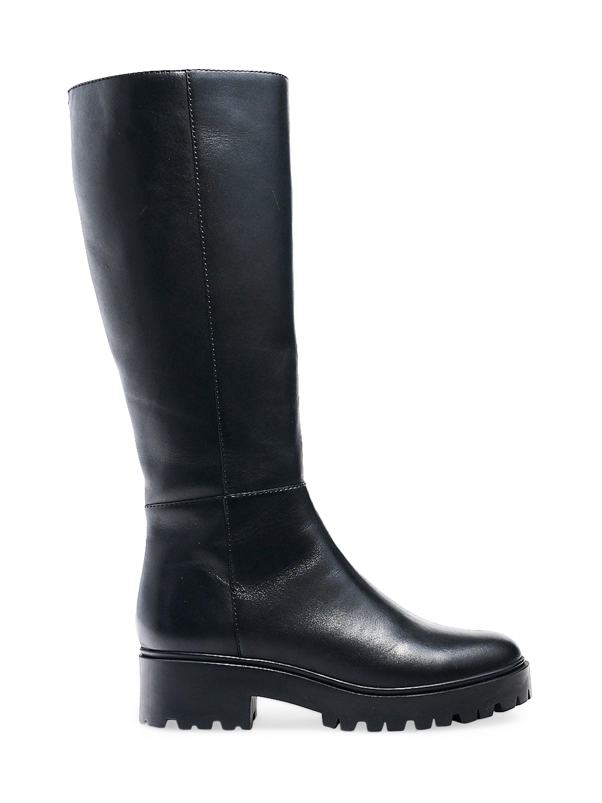 Marion Parke Women's Elizabeth Nappa Tall Boots - Black