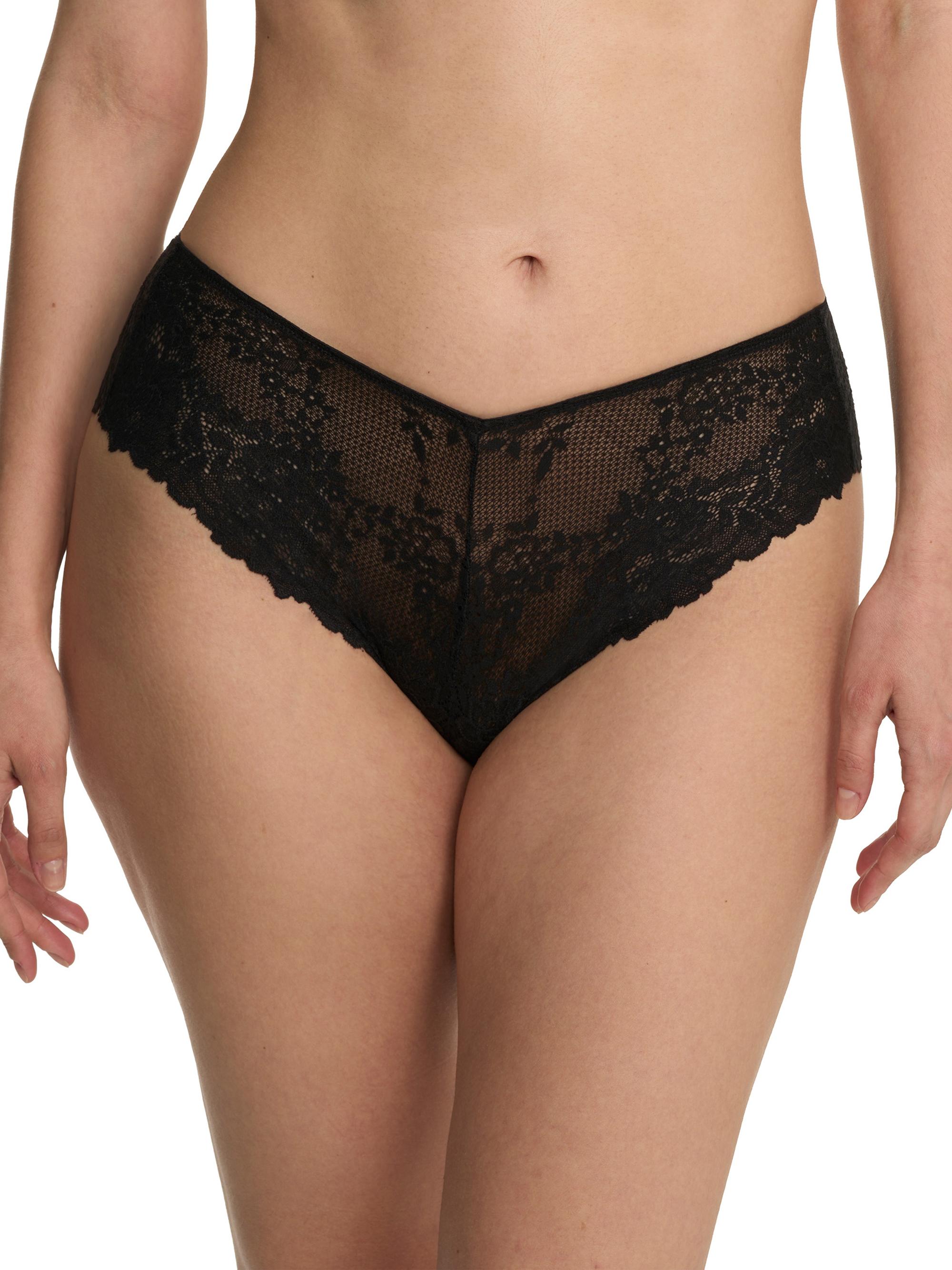 Natori Women's Heavenly High Cut Bikini - Black