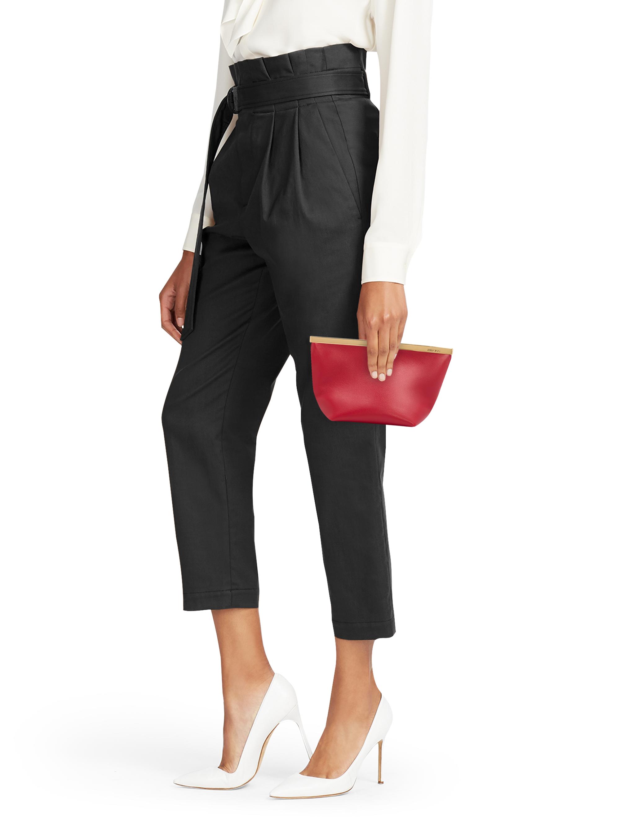 Jimmy Choo Ganache Leather Clutch | Saks Fifth Avenue