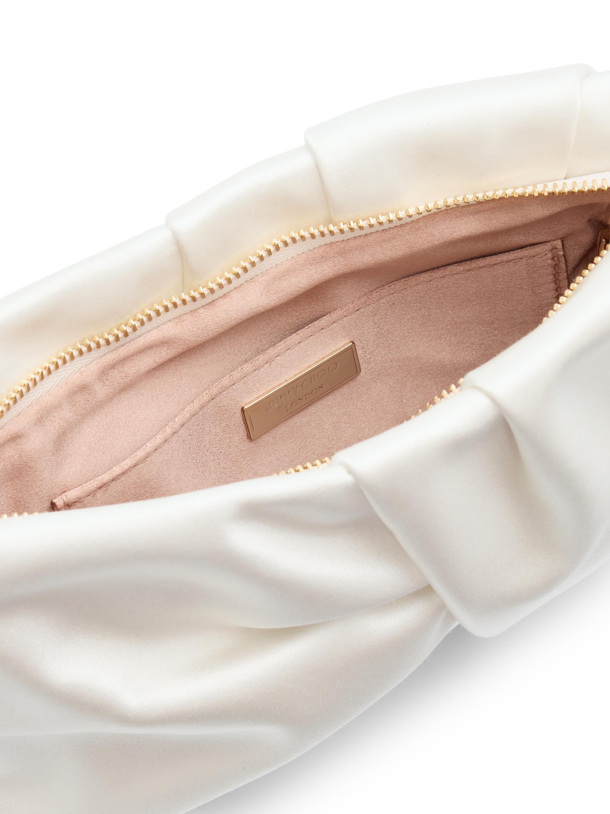 Jimmy Choo Bonny Satin Clutch | Saks Fifth Avenue