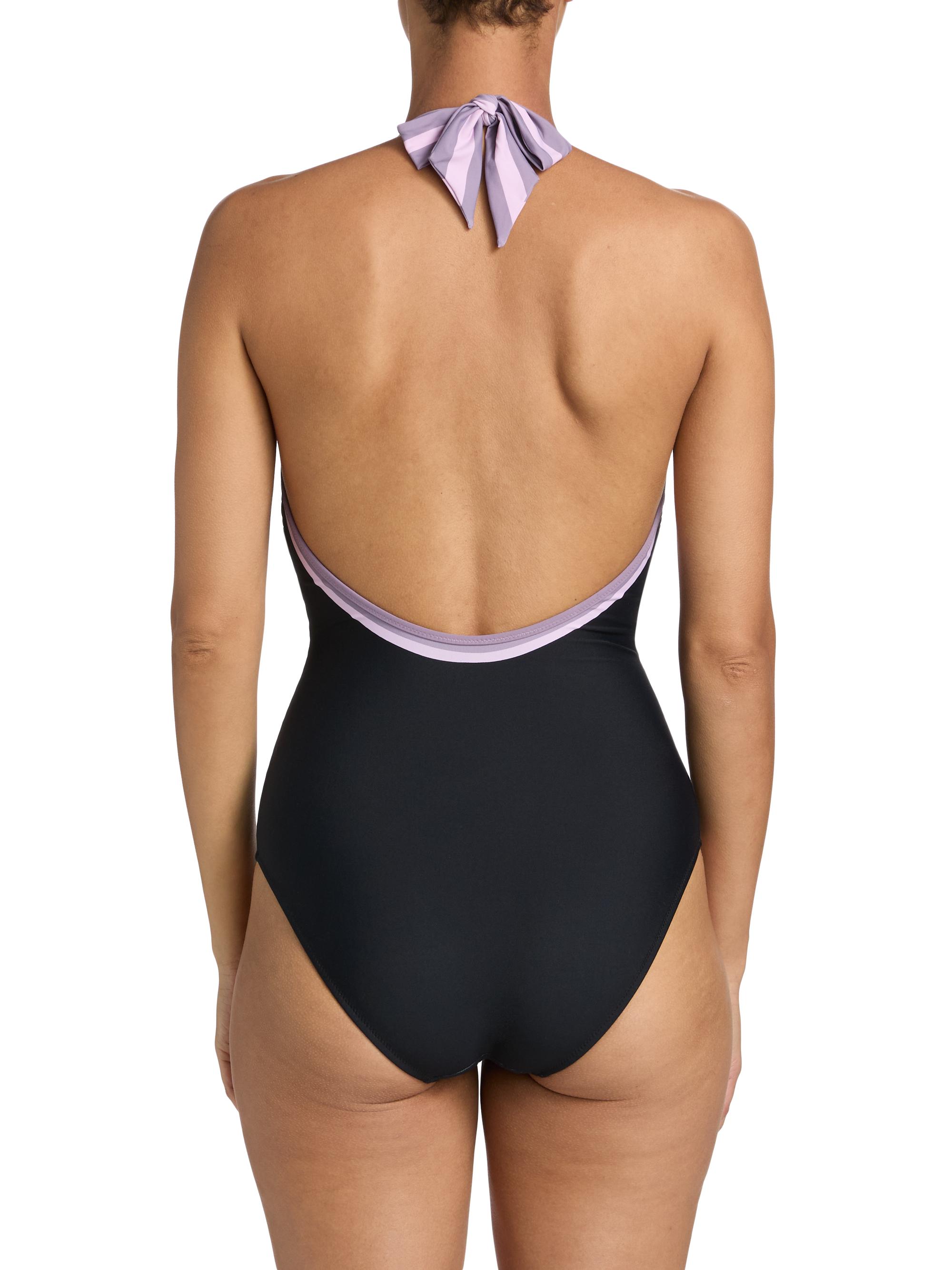 Johnny Was Baccara Halter One-Piece Swimsuit | Saks Fifth Avenue