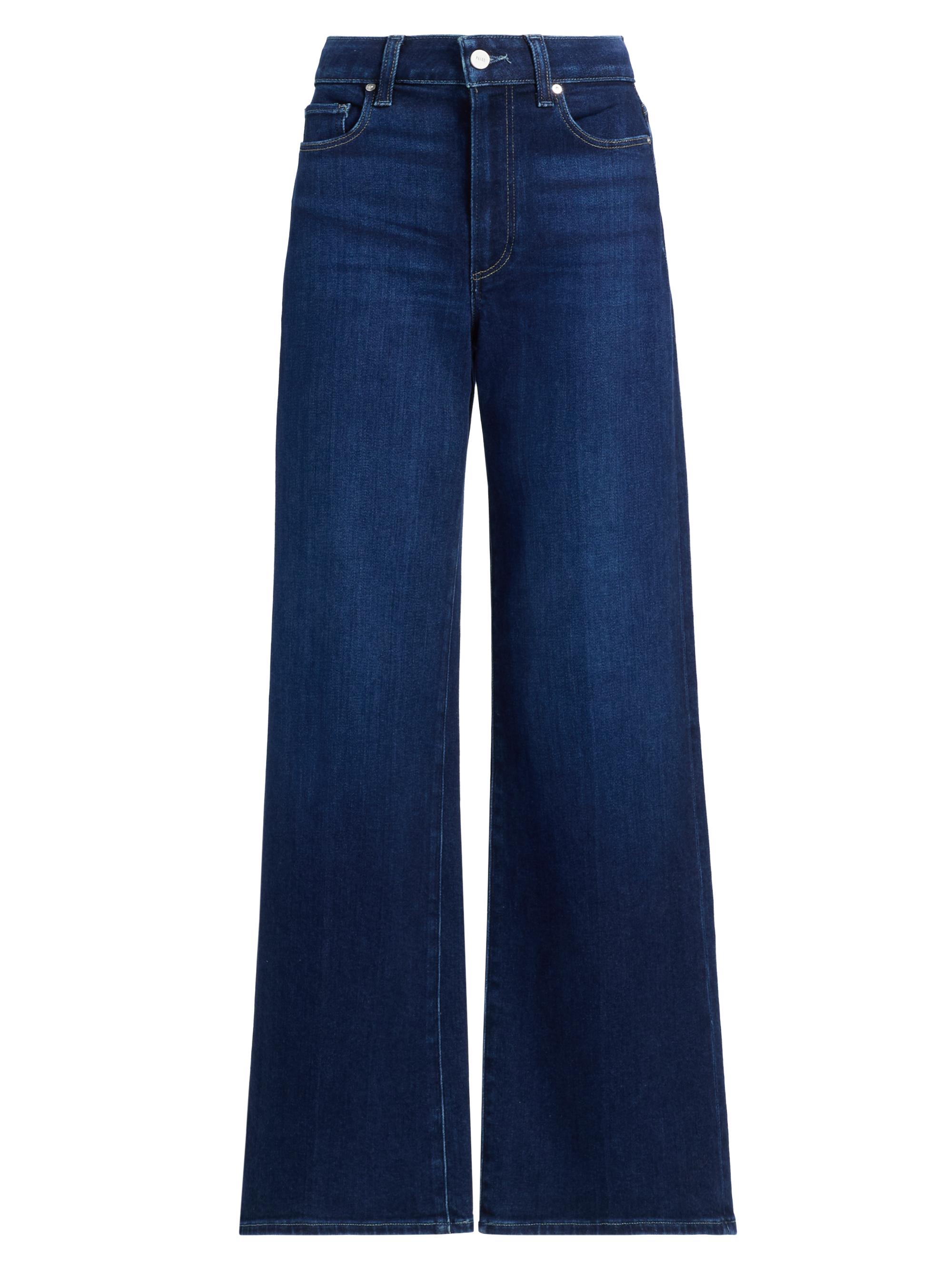 Paige Women's Anessa High-Rise Wide-Leg Jeans - Duke Of York