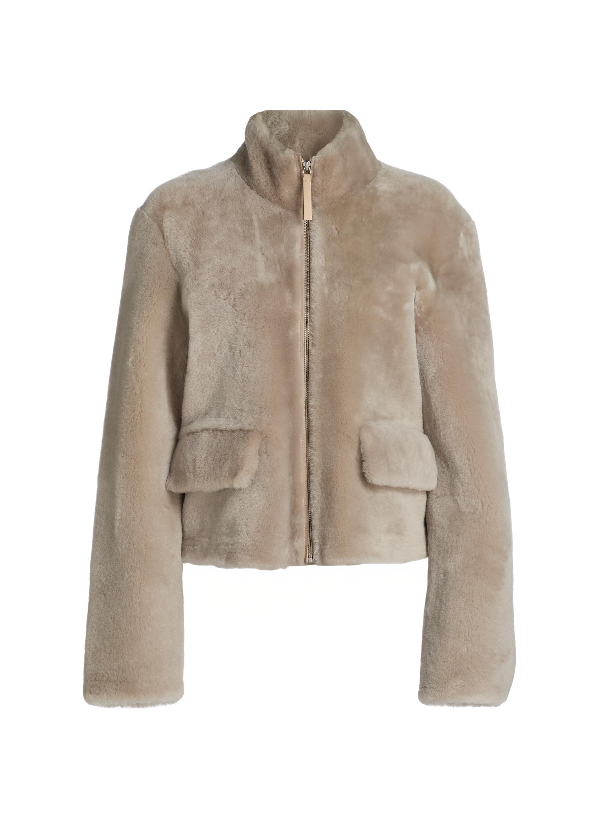 Proenza Schouler White Label Women's Scarlett Shearling Jacket - Sand