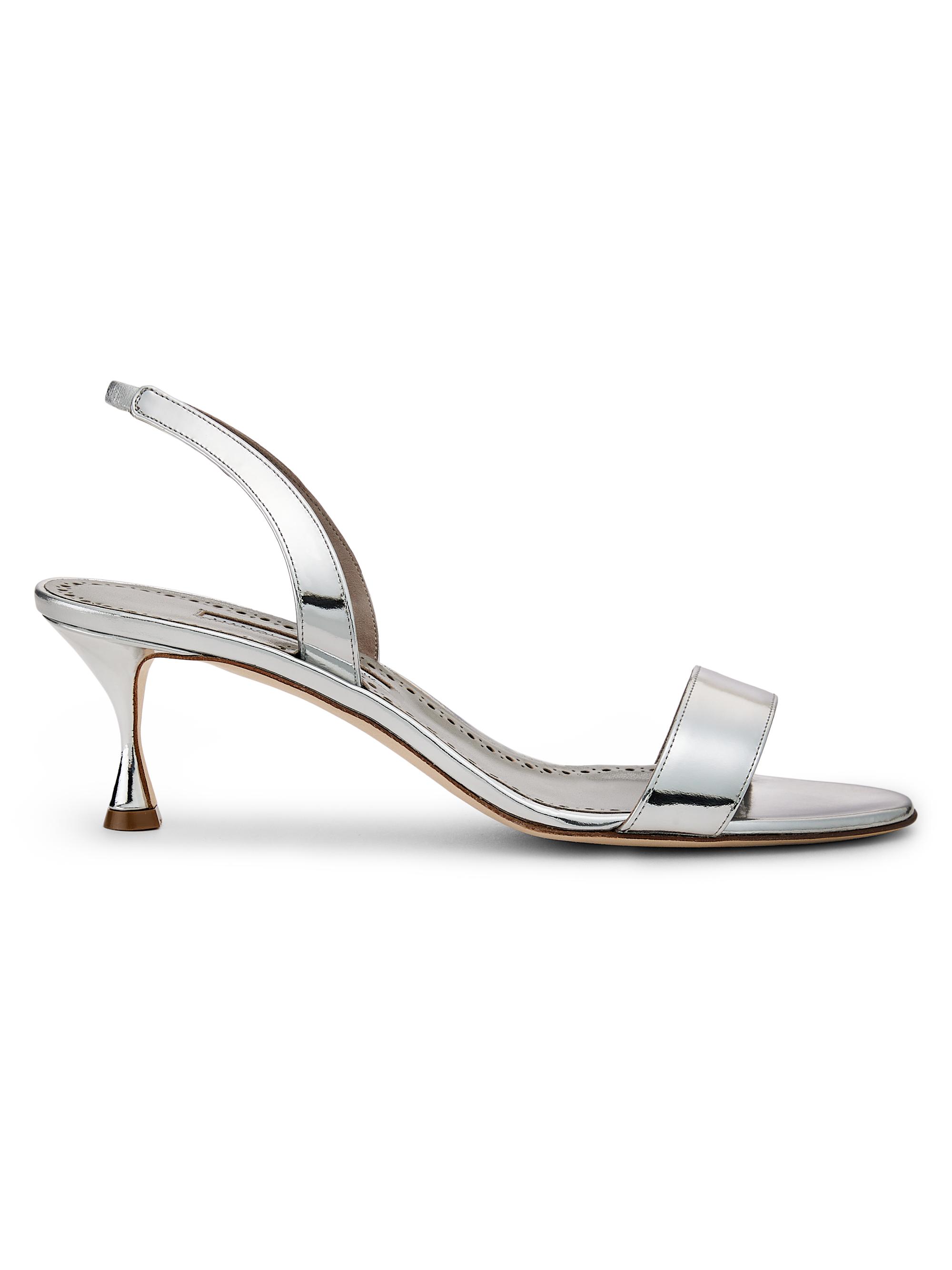 Women's Silver Designer Evening Shoes | Saks Fifth Avenue