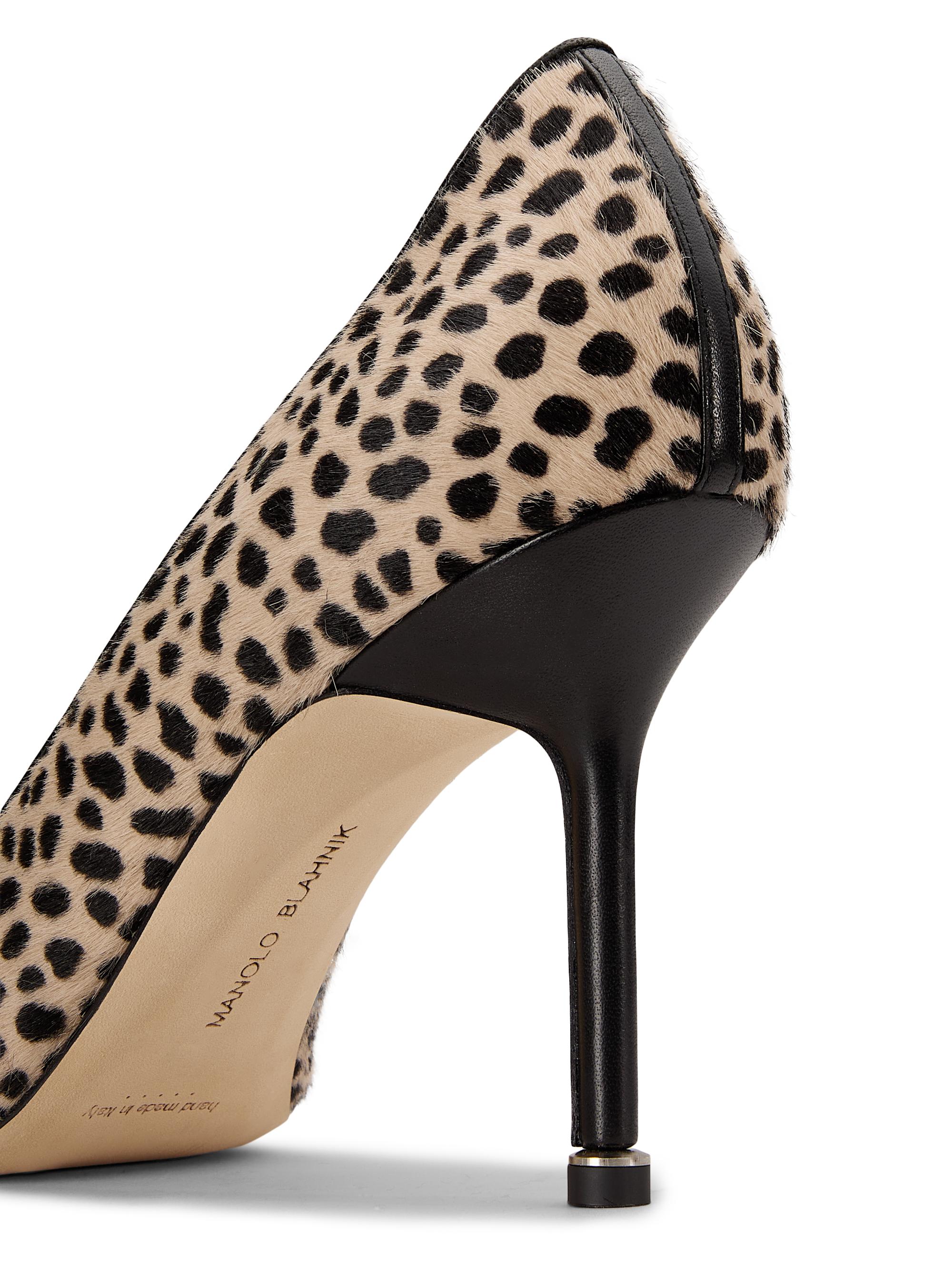 Manolo Blahnik Hangisi Calf Hair & Leather Pumps | Saks Fifth Avenue