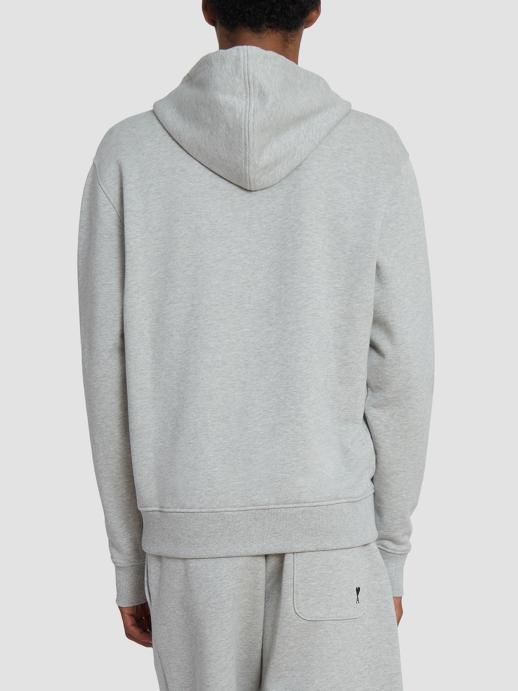 AMI Paris Ami de Coeur Cotton Zip-Front Hoodie | Saks Fifth Avenue