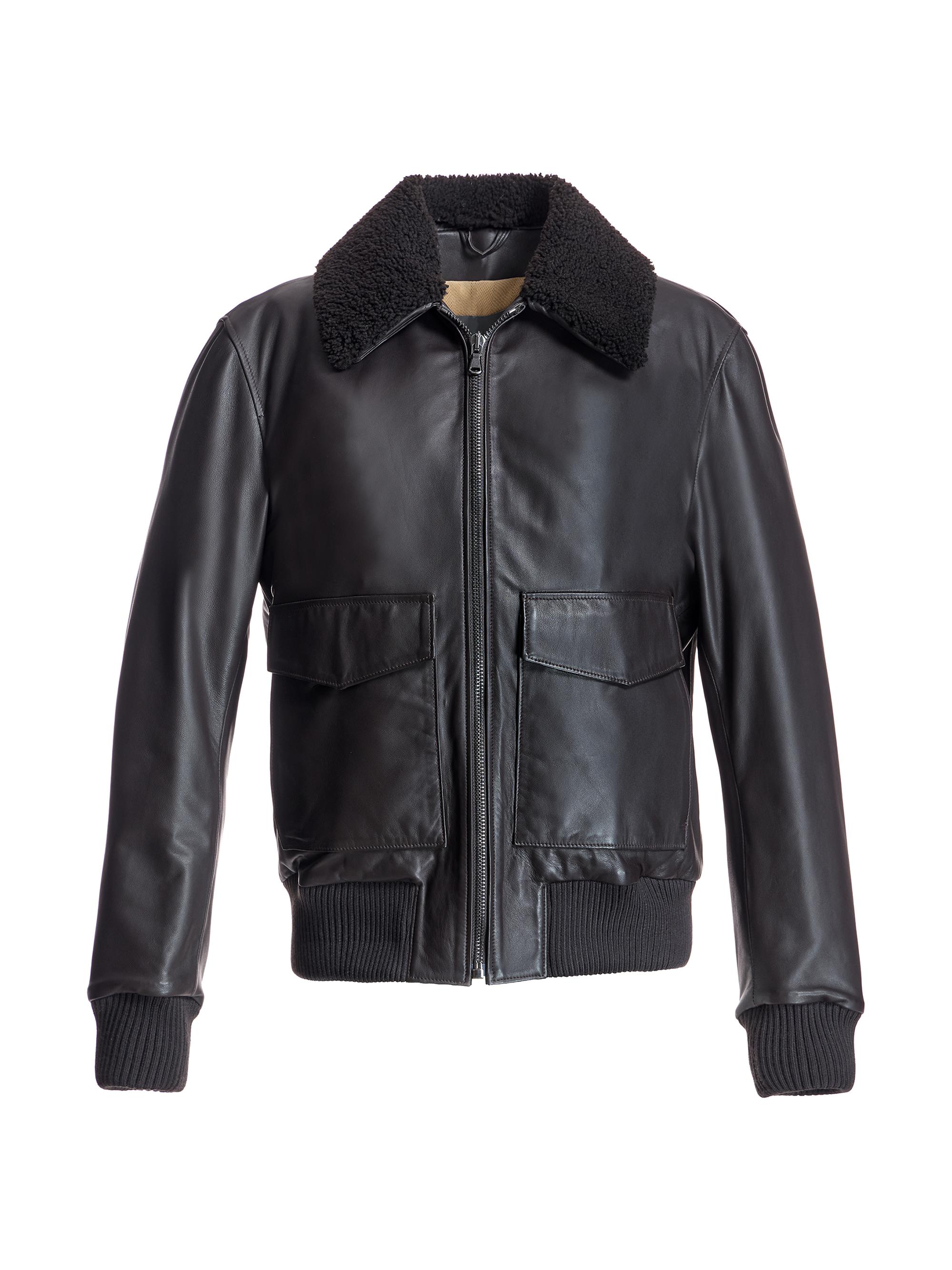 Maximilian Men's Leather Pilot Jacket | Saks Fifth Avenue