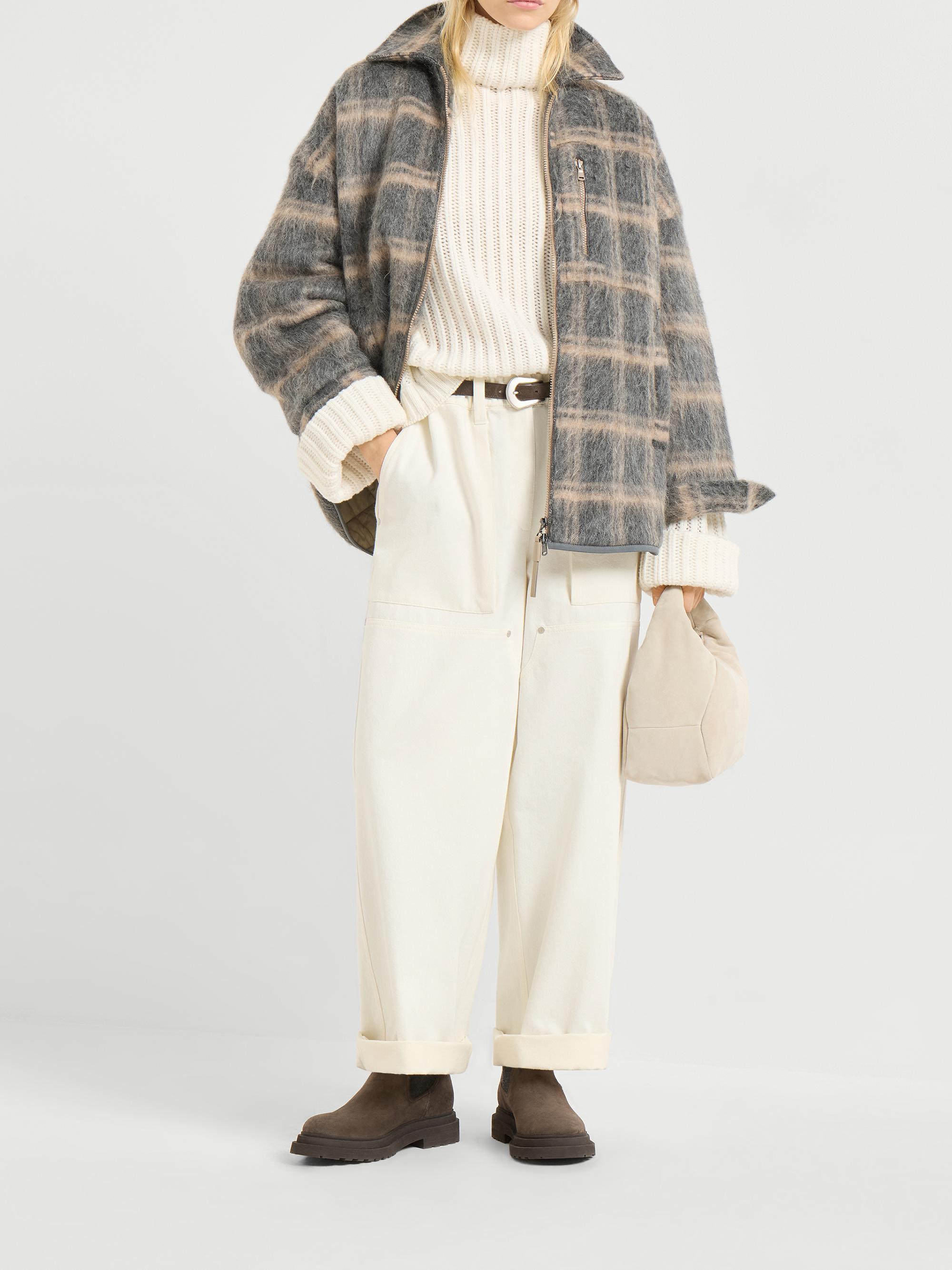 Brunello Cucinelli Virgin Wool Mohair and Cashmere Outerwear