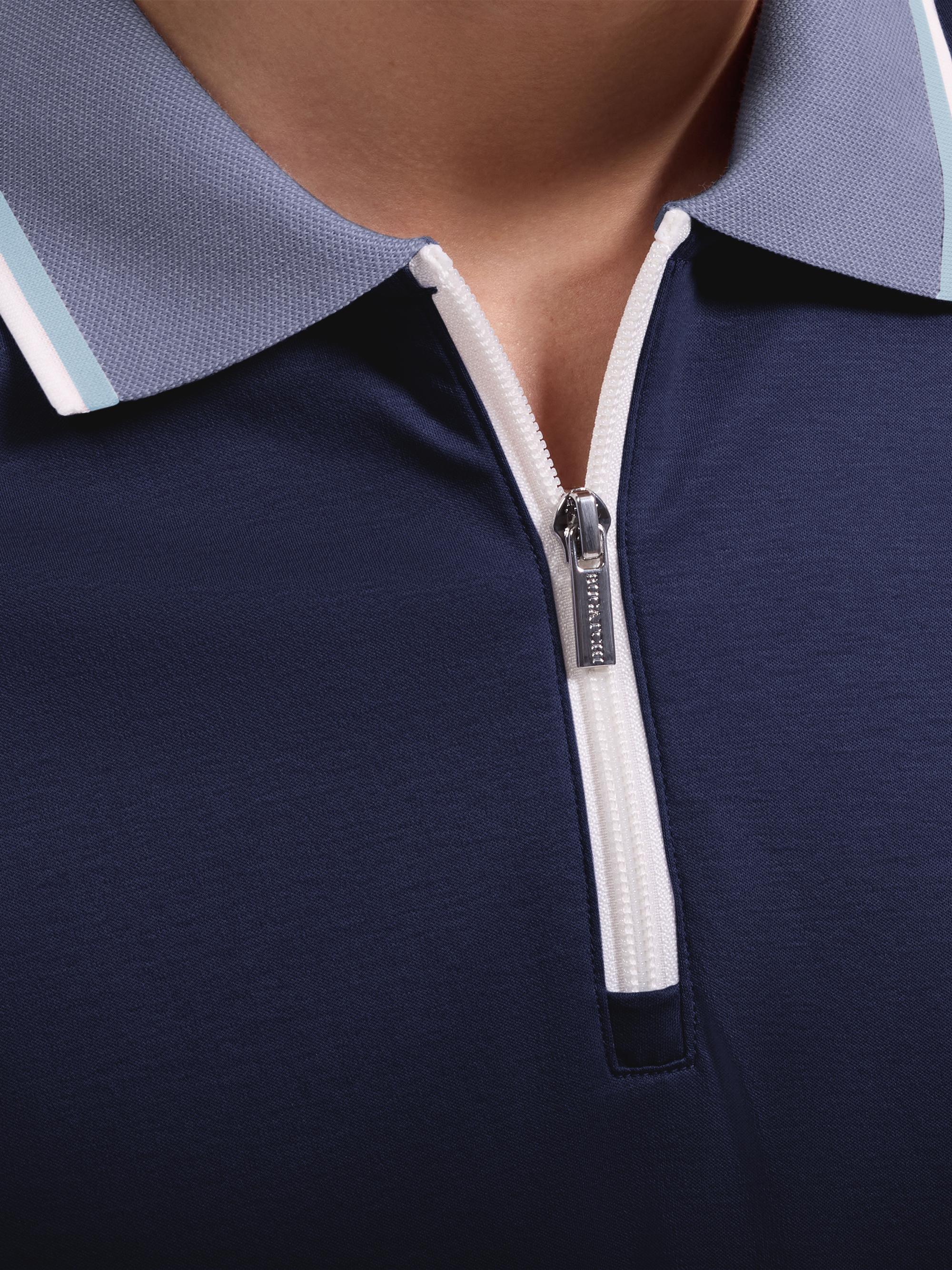 Bugatchi Cotton Quarter-Zip Polo Shirt | Saks Fifth Avenue