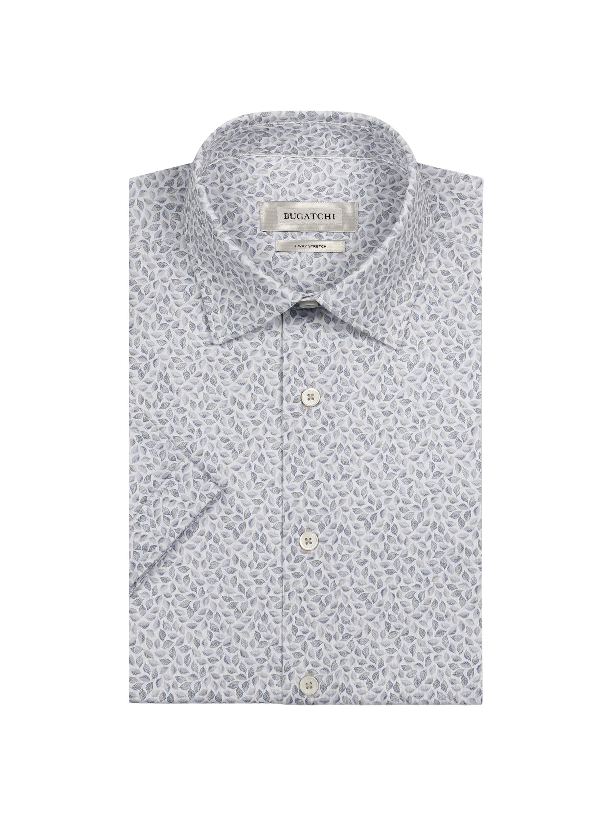 Bugatchi Men's Miles Ooohcotton Short-Sleeve Shirt - Sand