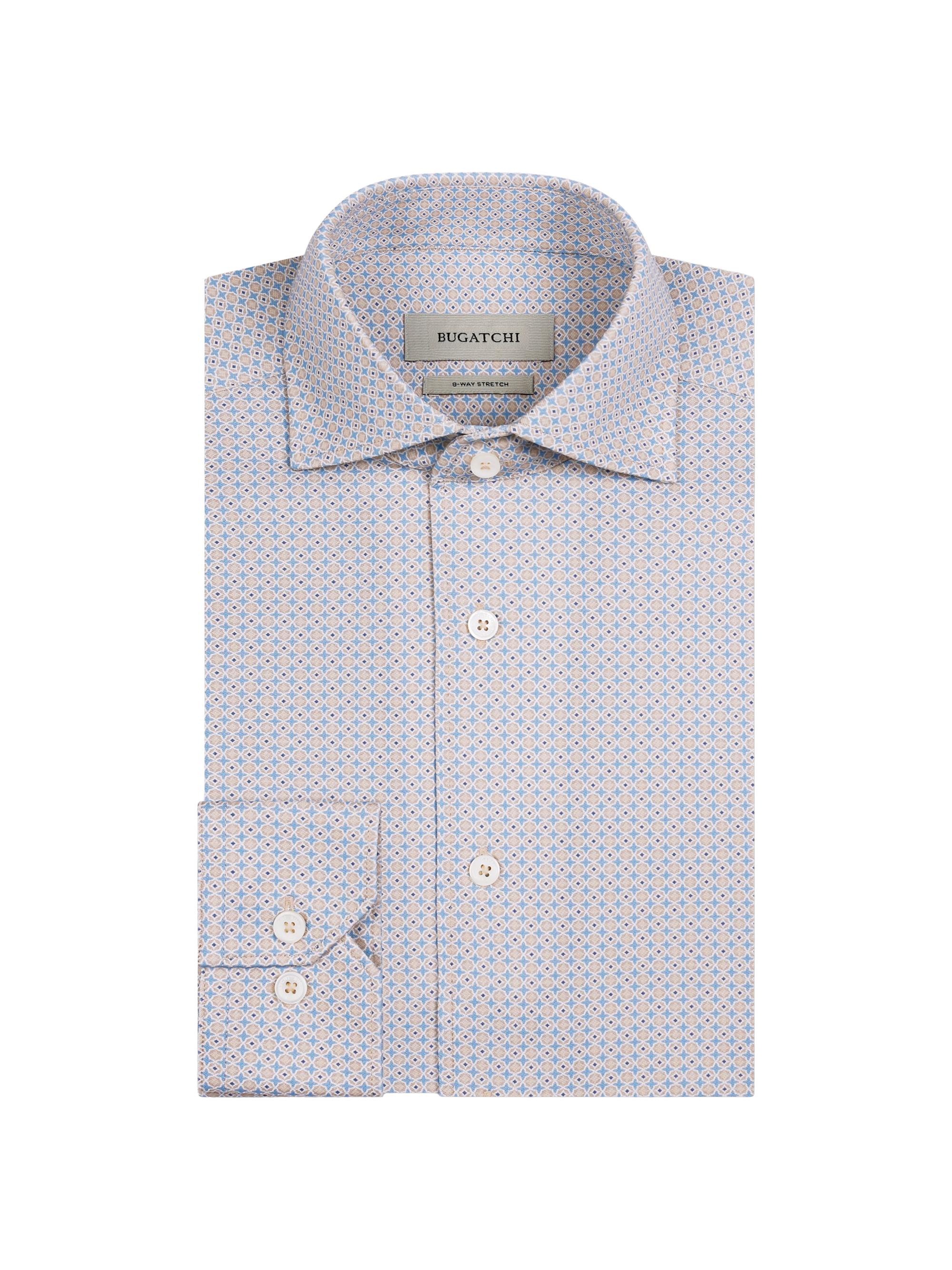 Bugatchi Men's Devon Ooohcotton Shirt - Sand