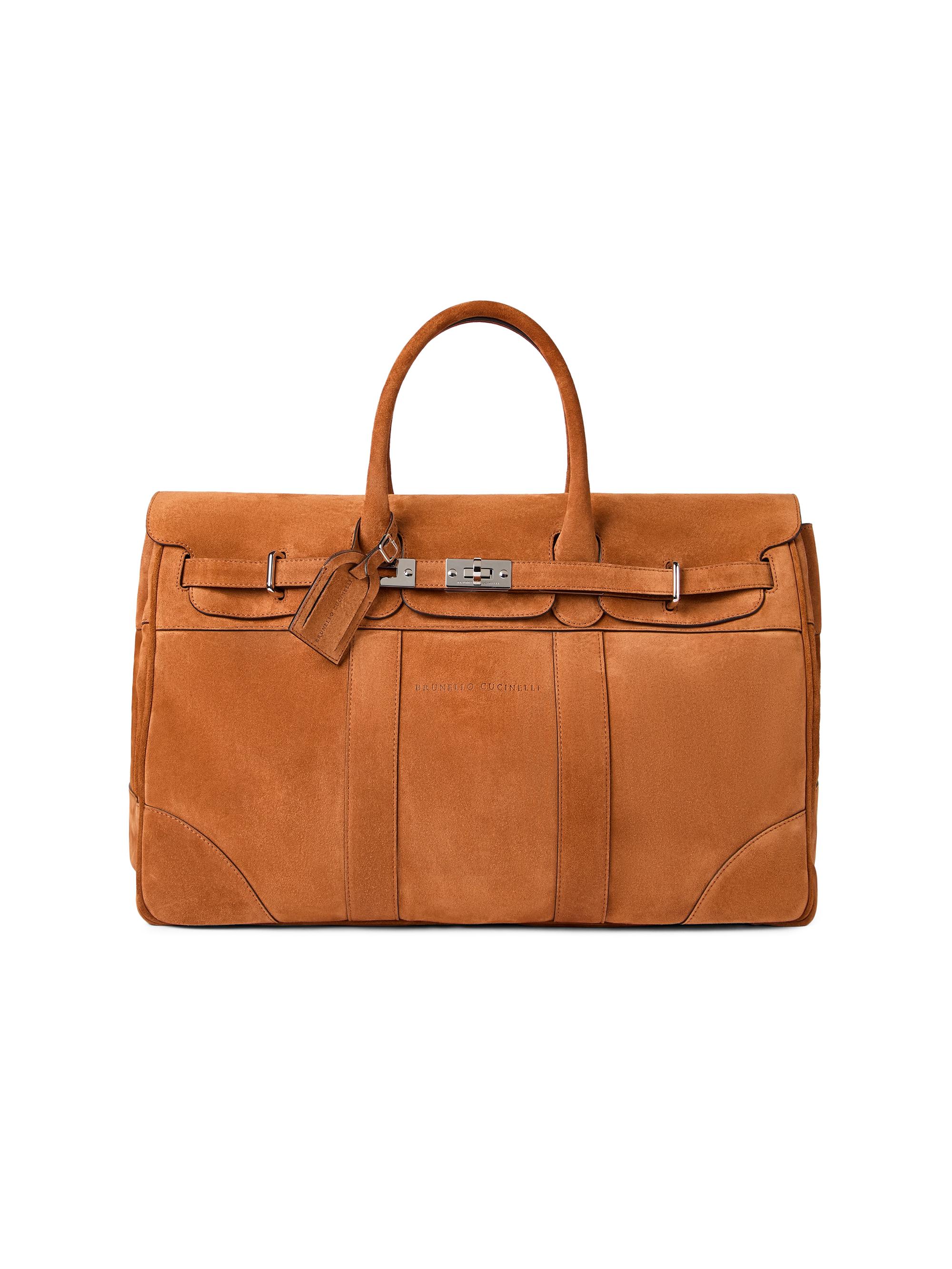 Brunello Cucinelli Reversed Calfskin Country Bag | Saks Fifth Avenue