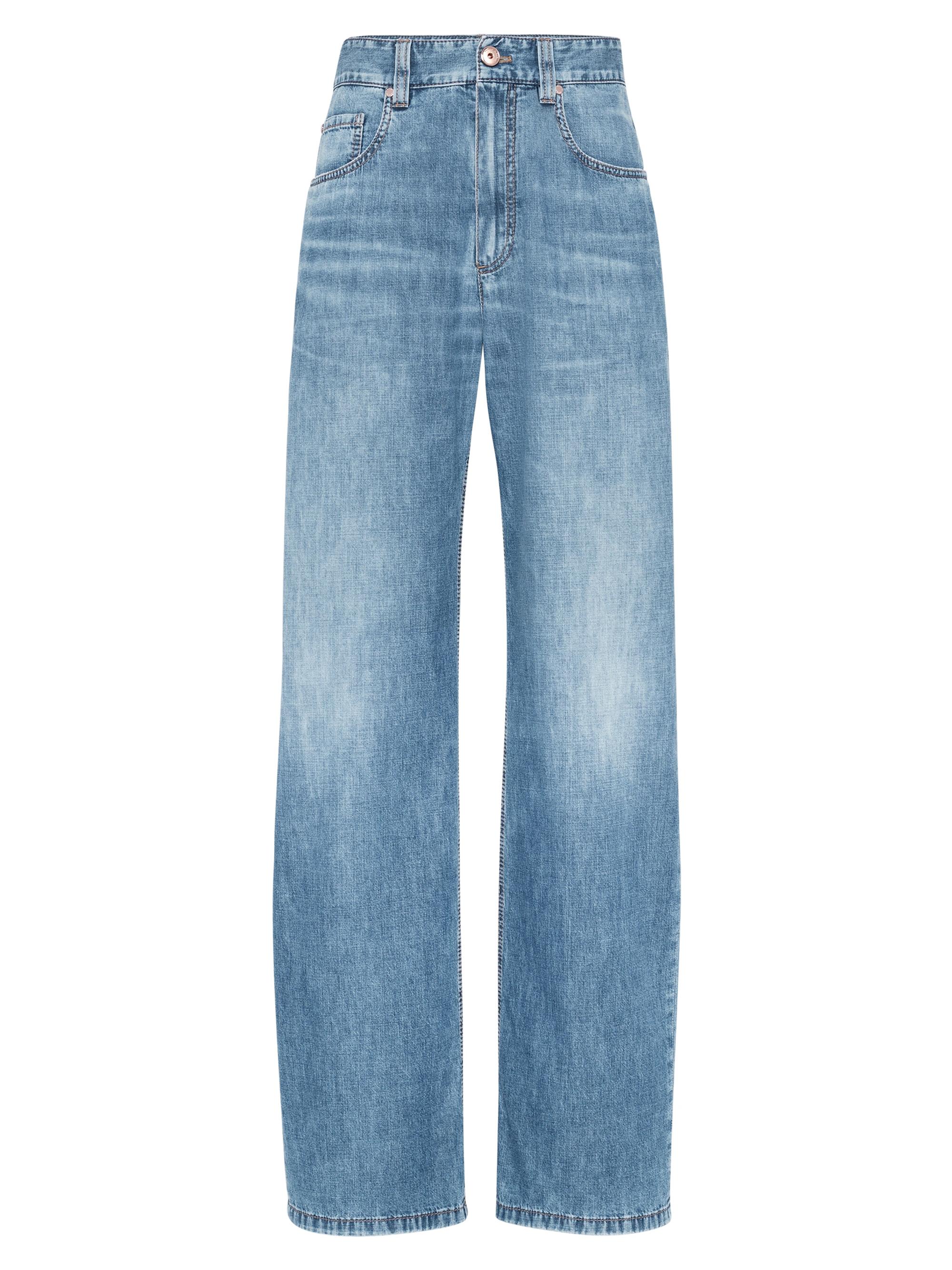 Valentino Garavani Embroidered Denim Pants | Saks Fifth Avenue