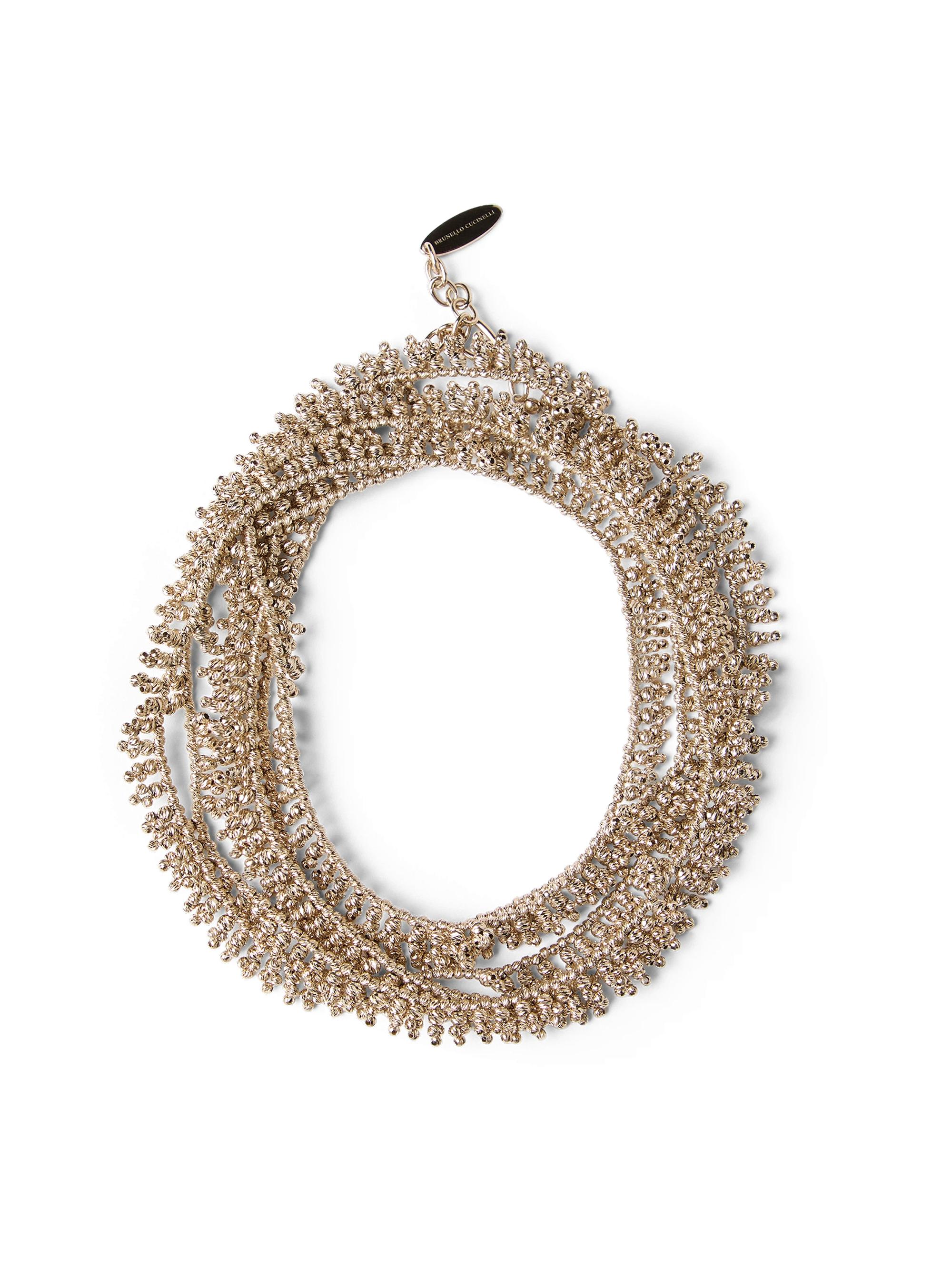 Brunello Cucinelli Women's Sterling Silver Knotted Bracelet - Gold