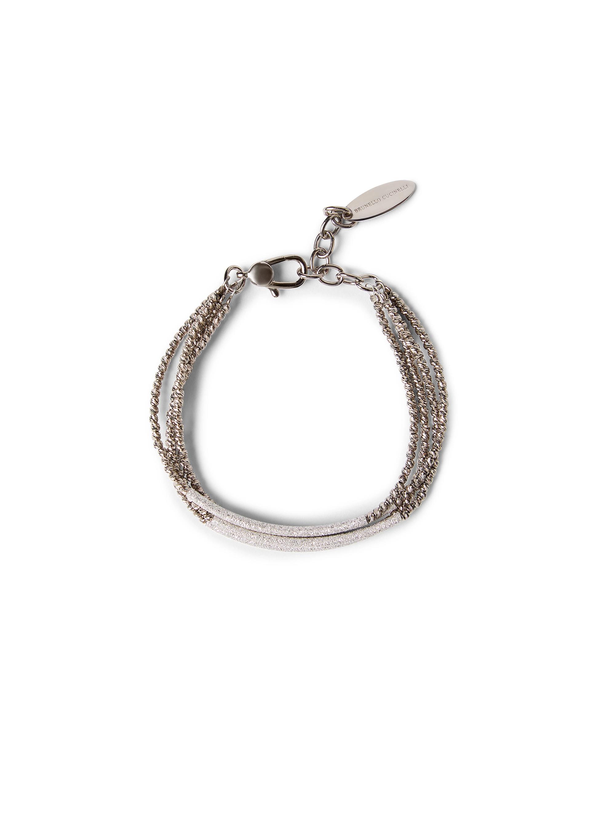 Brunello Cucinelli Women's Sterling Silver Bracelet - Grey