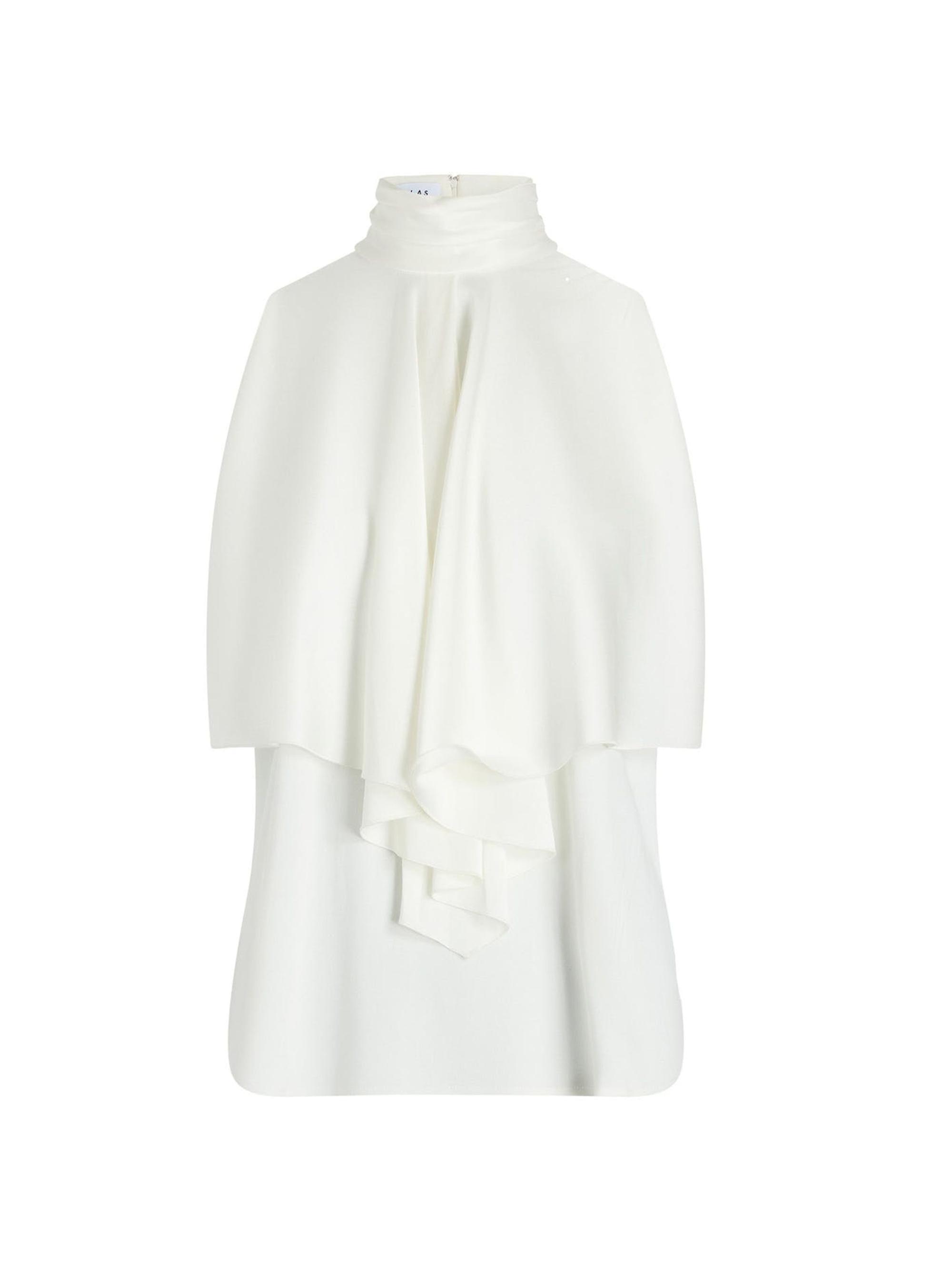 Callas Milano Women's Belinda Cascade-Front Top - White