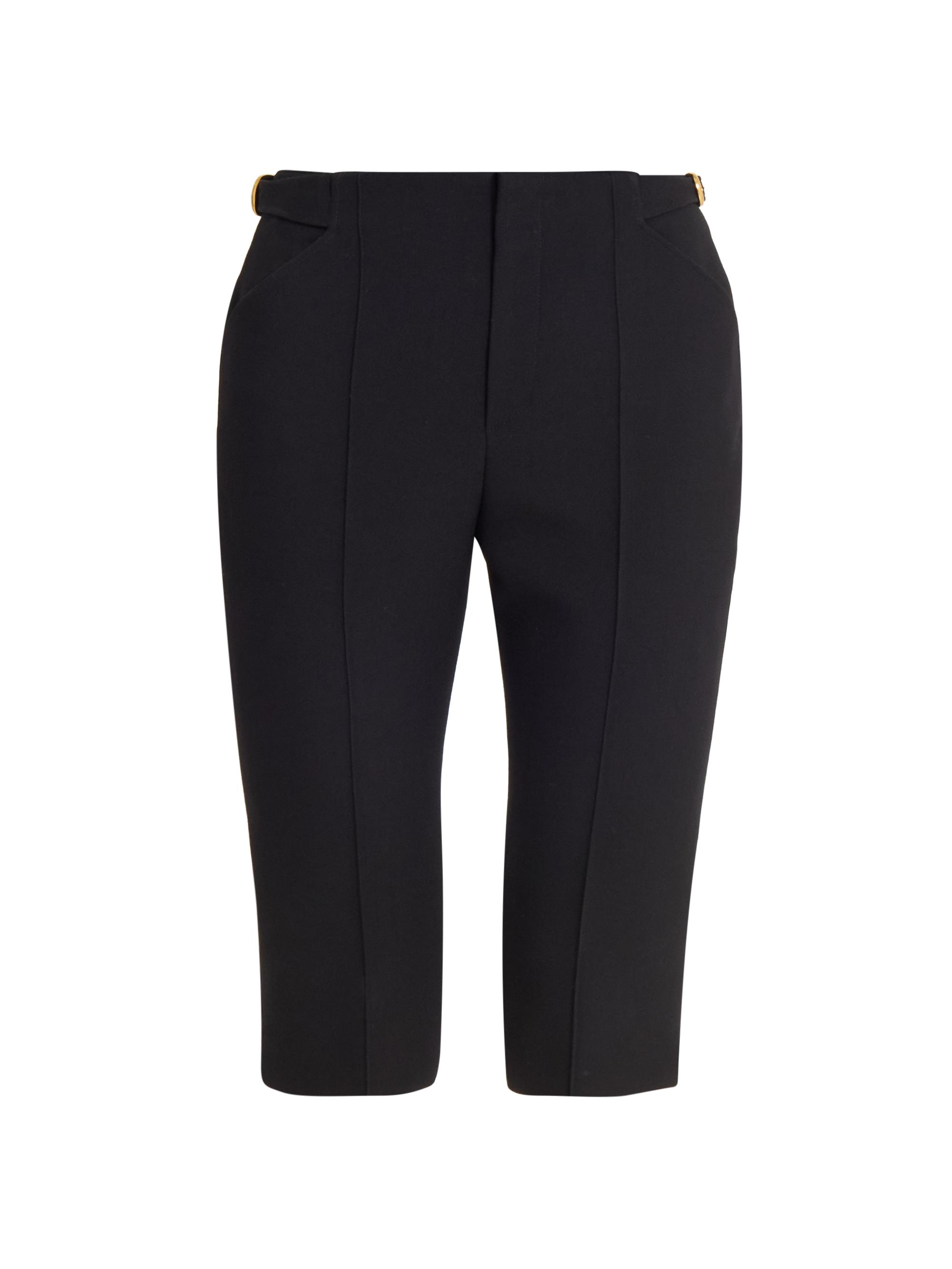 Vince Crepe Pintuck Slim-Fit Capri Pants | Saks Fifth Avenue