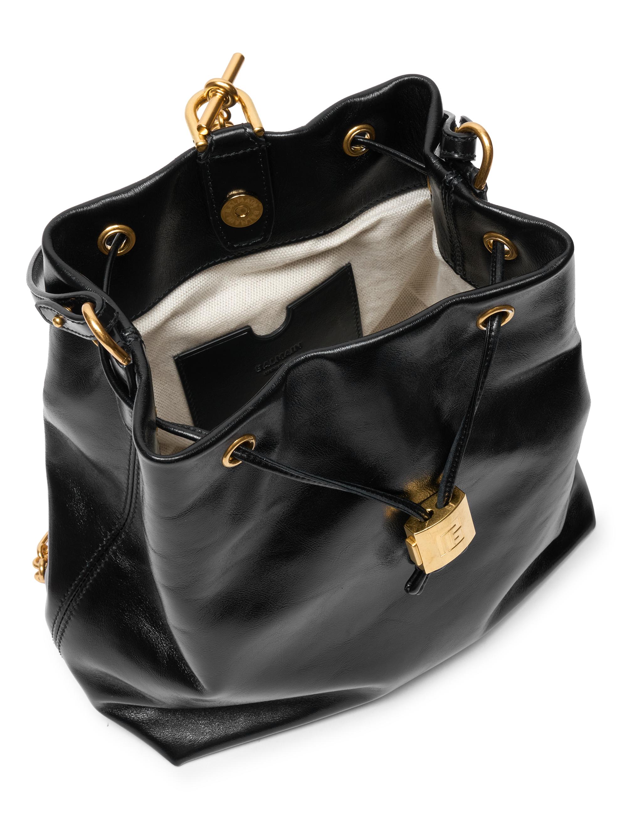 Balmain Sync Leather Backpack | Saks Fifth Avenue