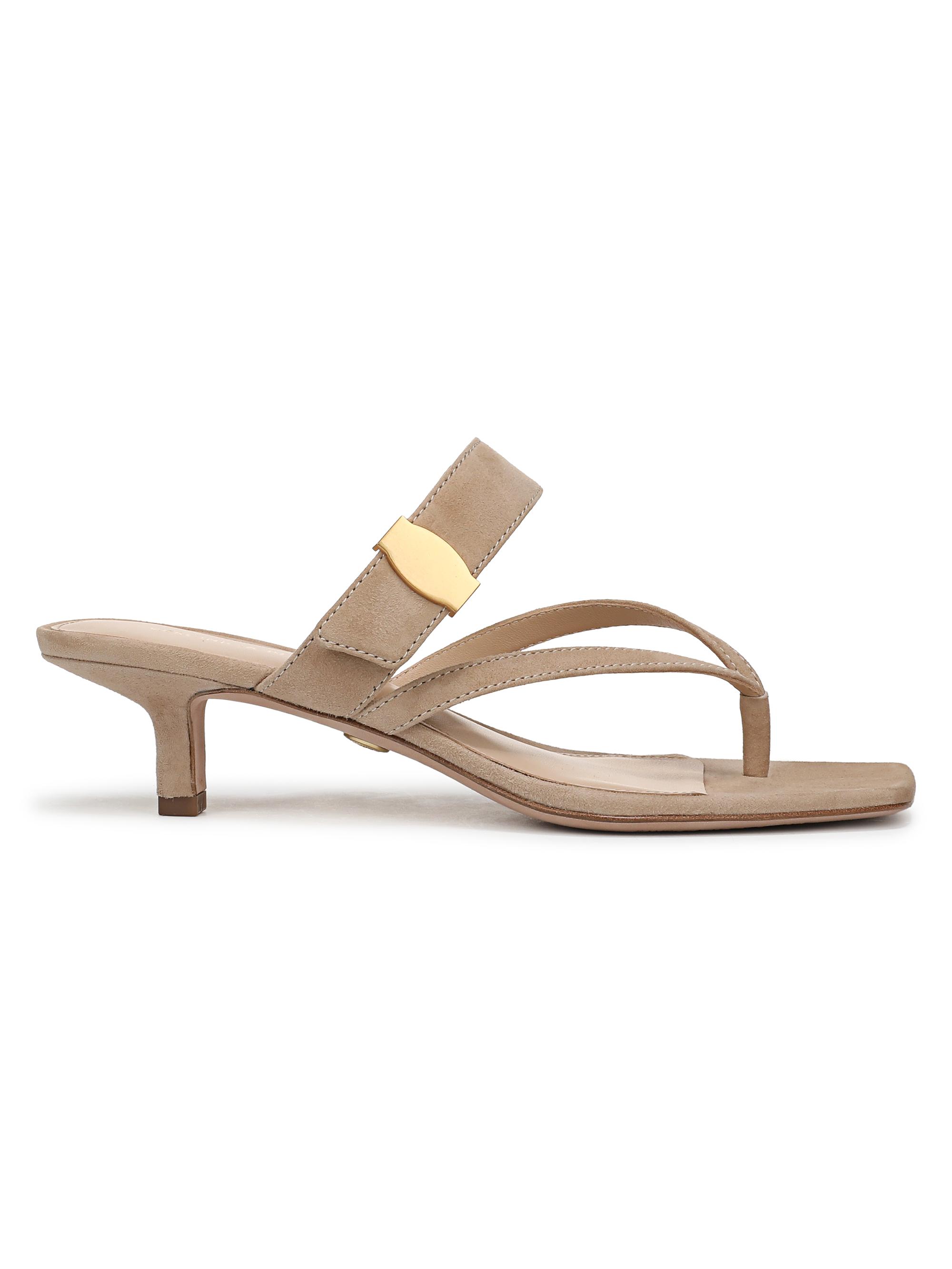 Veronica Beard Women's Salva Dash 45MM Suede Sandals - Sand | Thumbnail 5