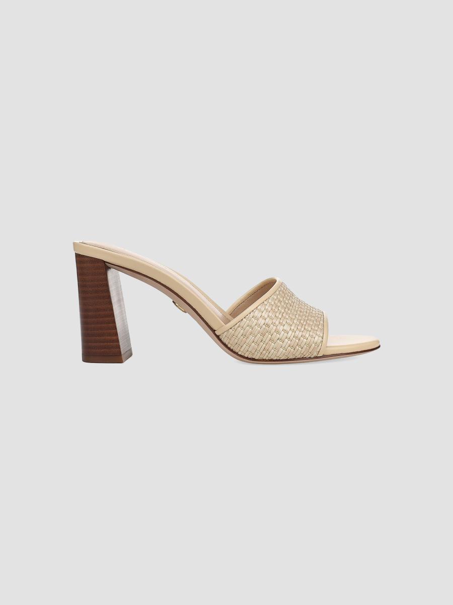 Veronica Beard Galessa 75MM Raffia Sandals | Saks Fifth Avenue